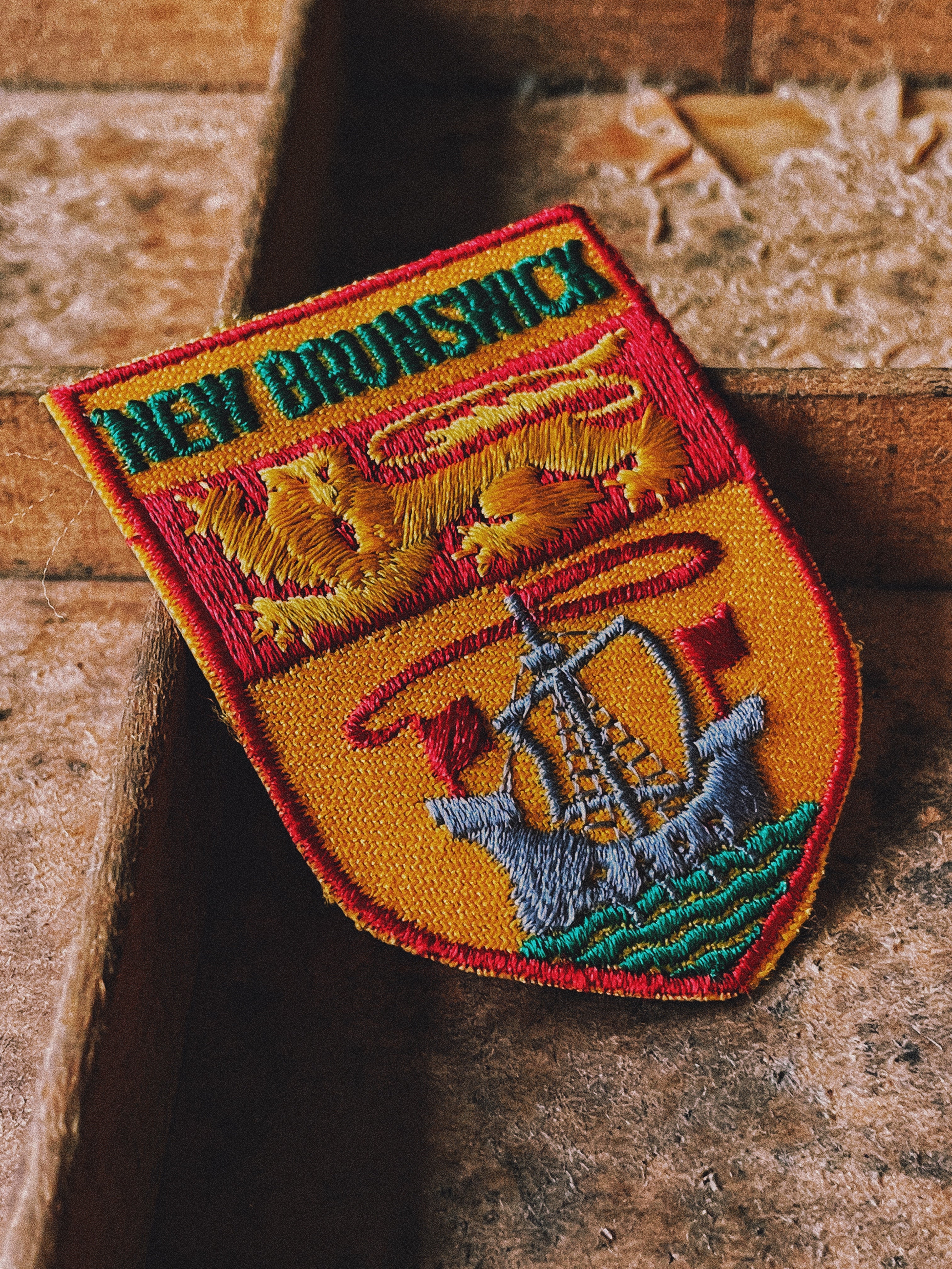 New Brunswick - Écusson vintage made in USA by "Voyager"