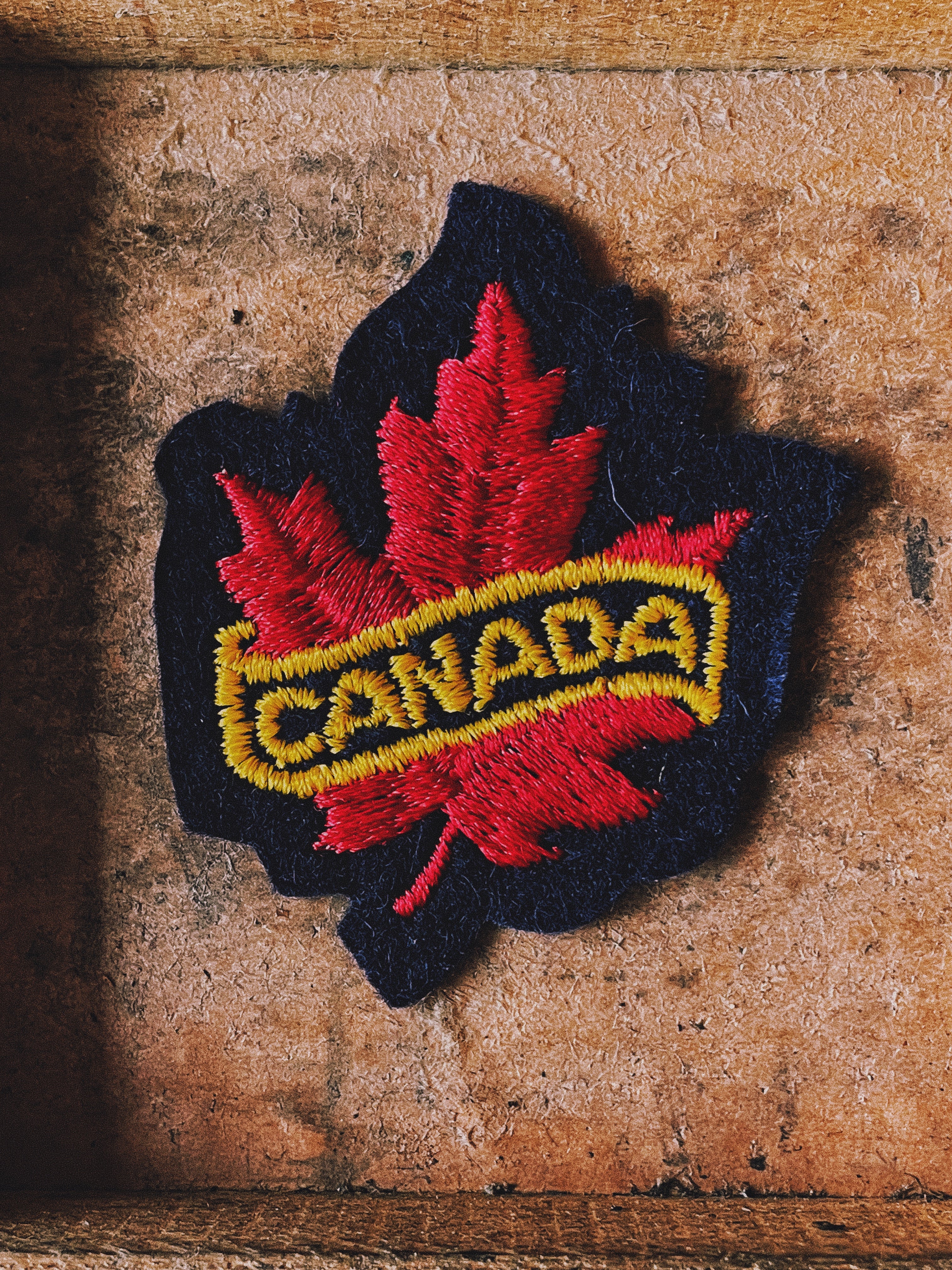 Canada - Écusson vintage made in USA by "Voyager"