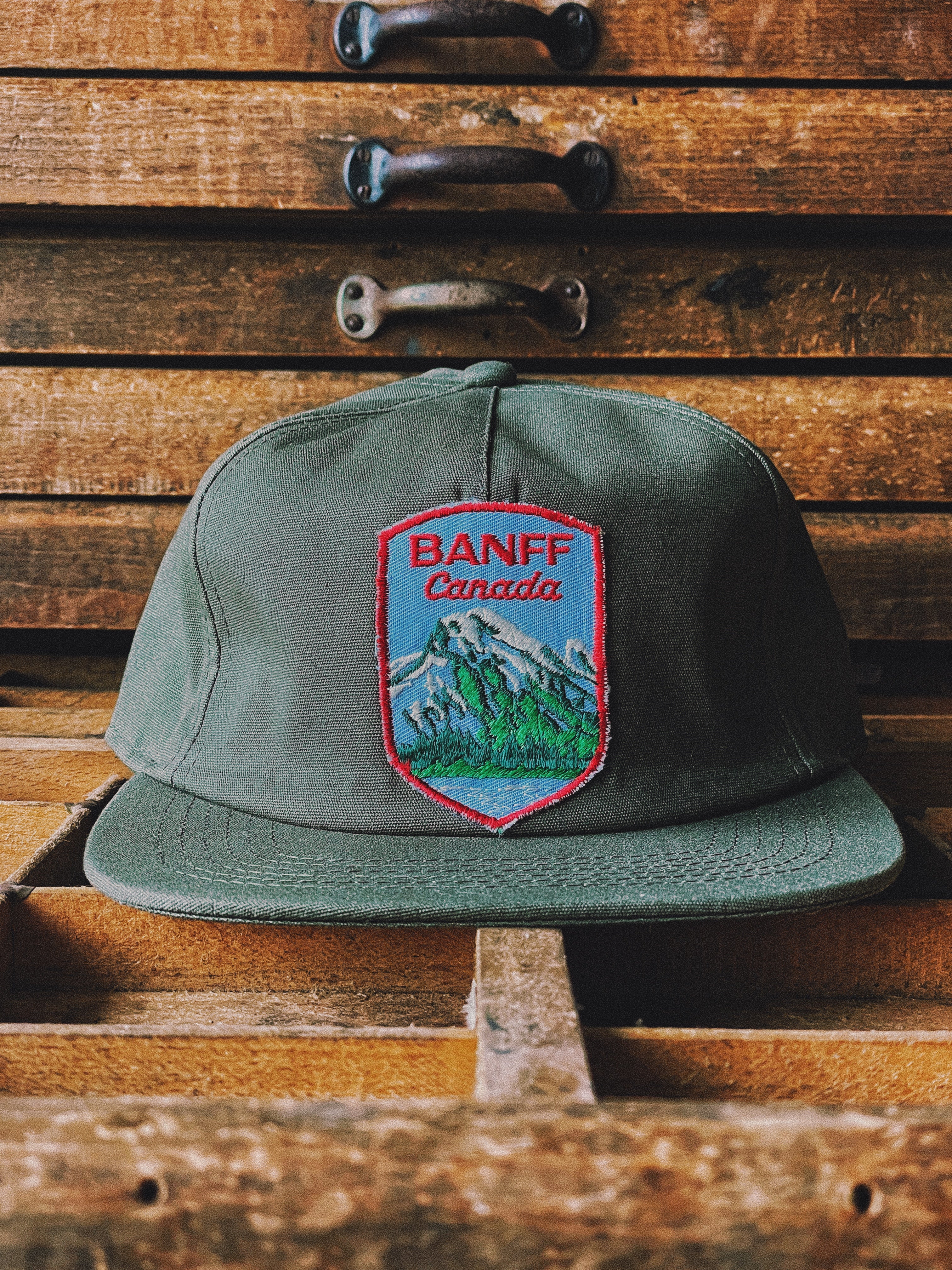 Casquette REWORK - "BANFF Canada"