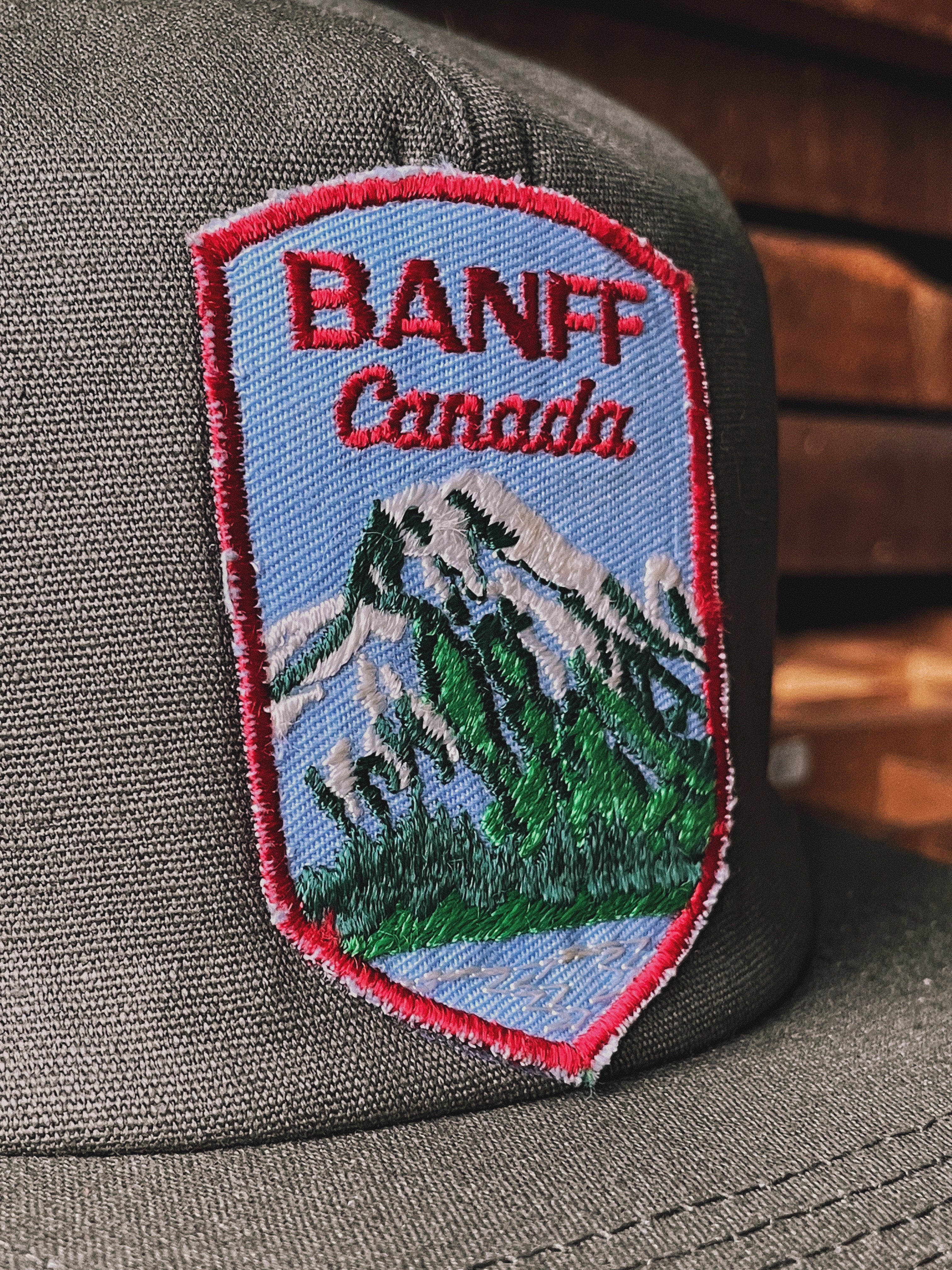 Casquette REWORK - "BANFF Canada"
