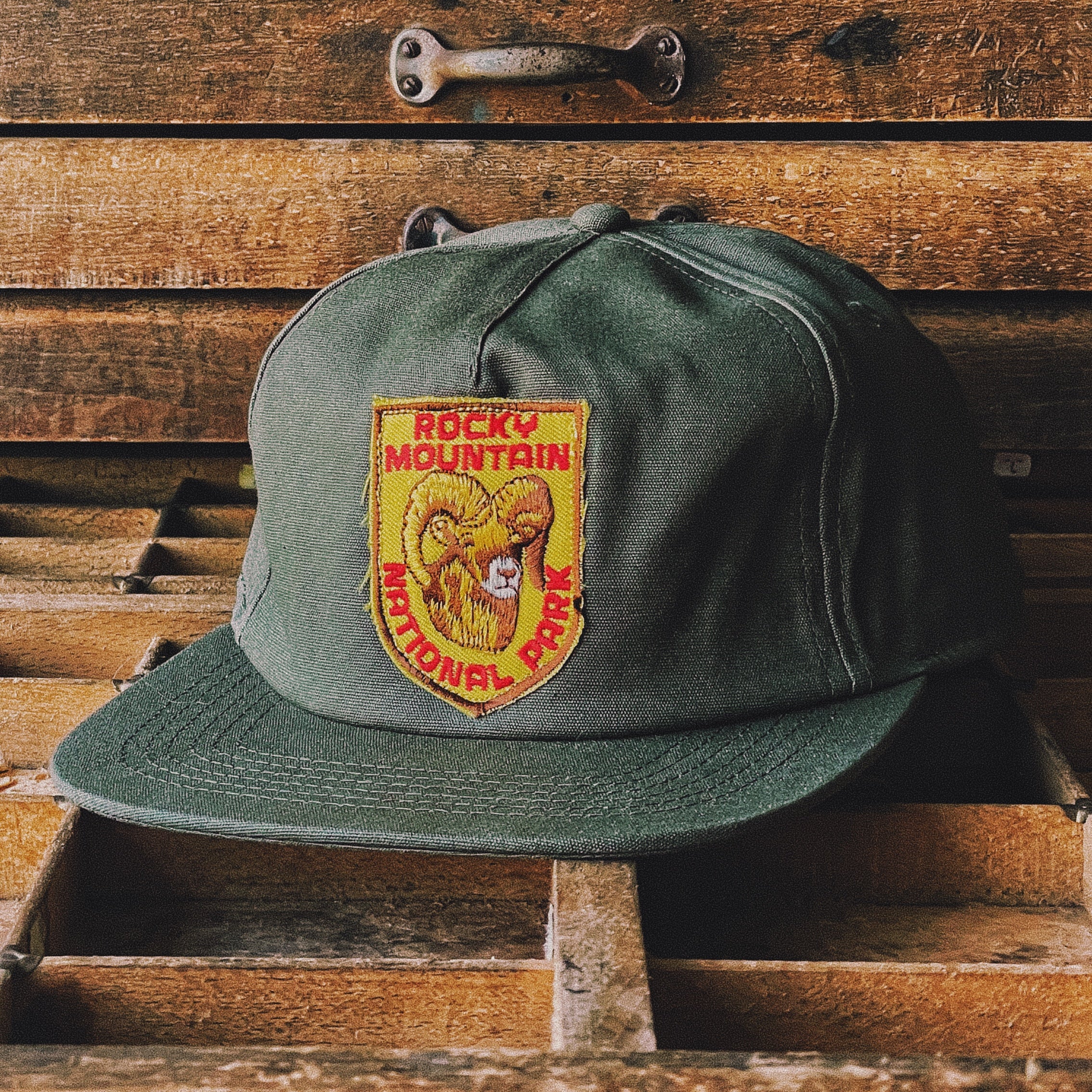Casquette REWORK - "Rocky Mountain - National Park"