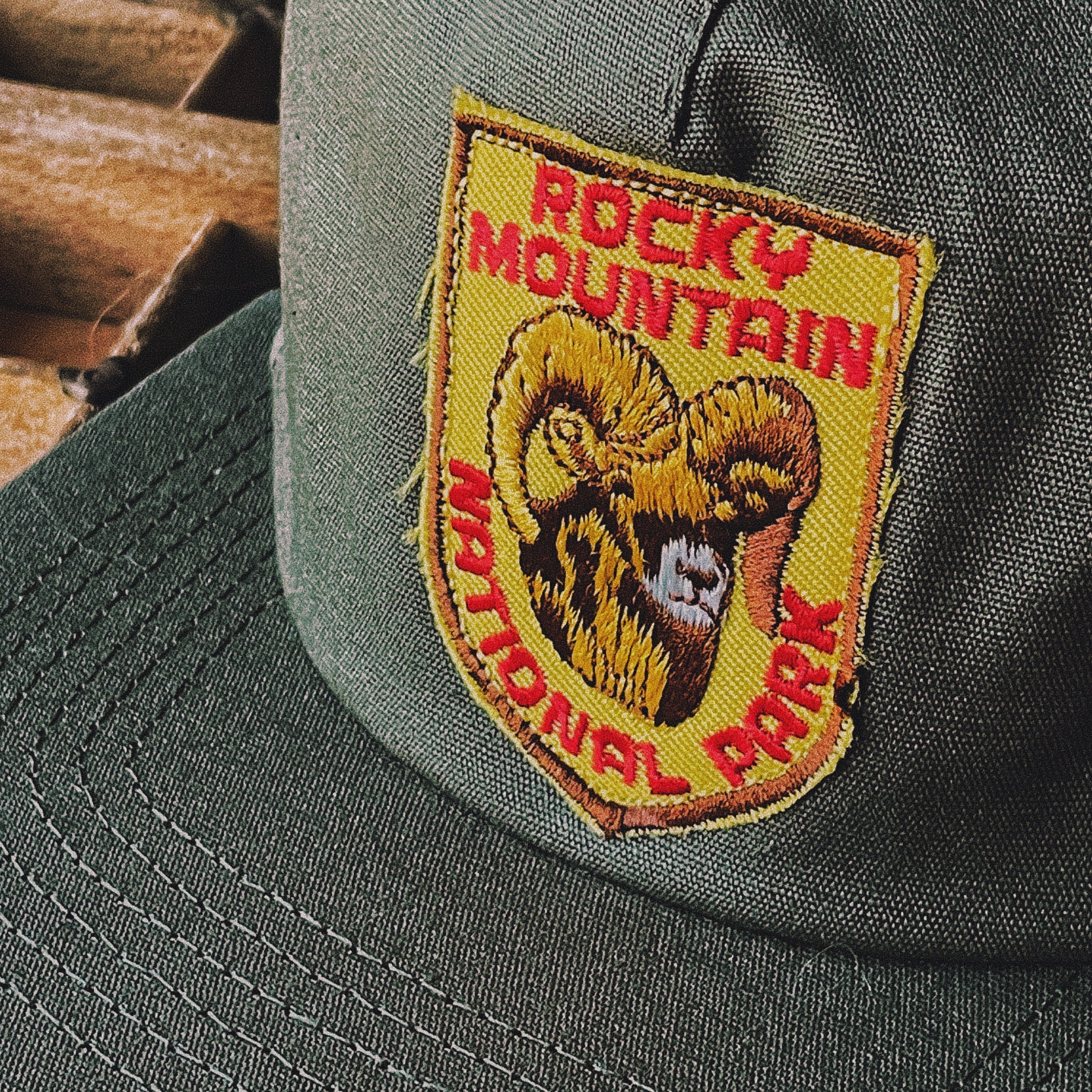 Casquette REWORK - "Rocky Mountain - National Park"