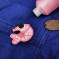 Crevette - Patch/Broche