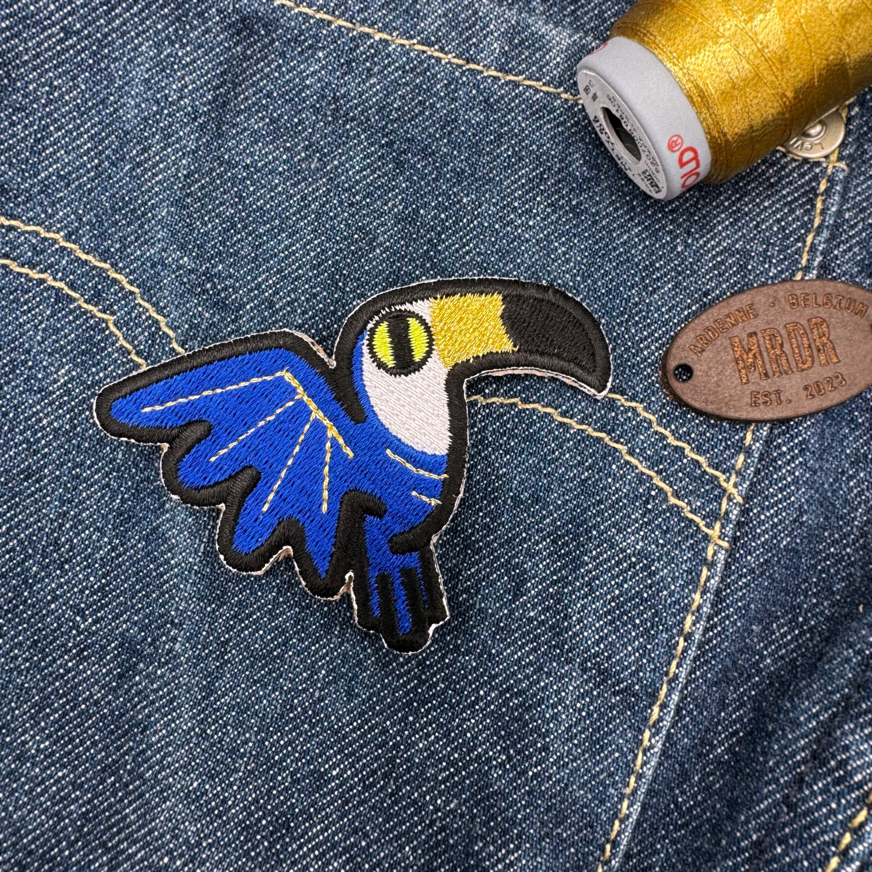 Golden Toucan - Patch/Broche
