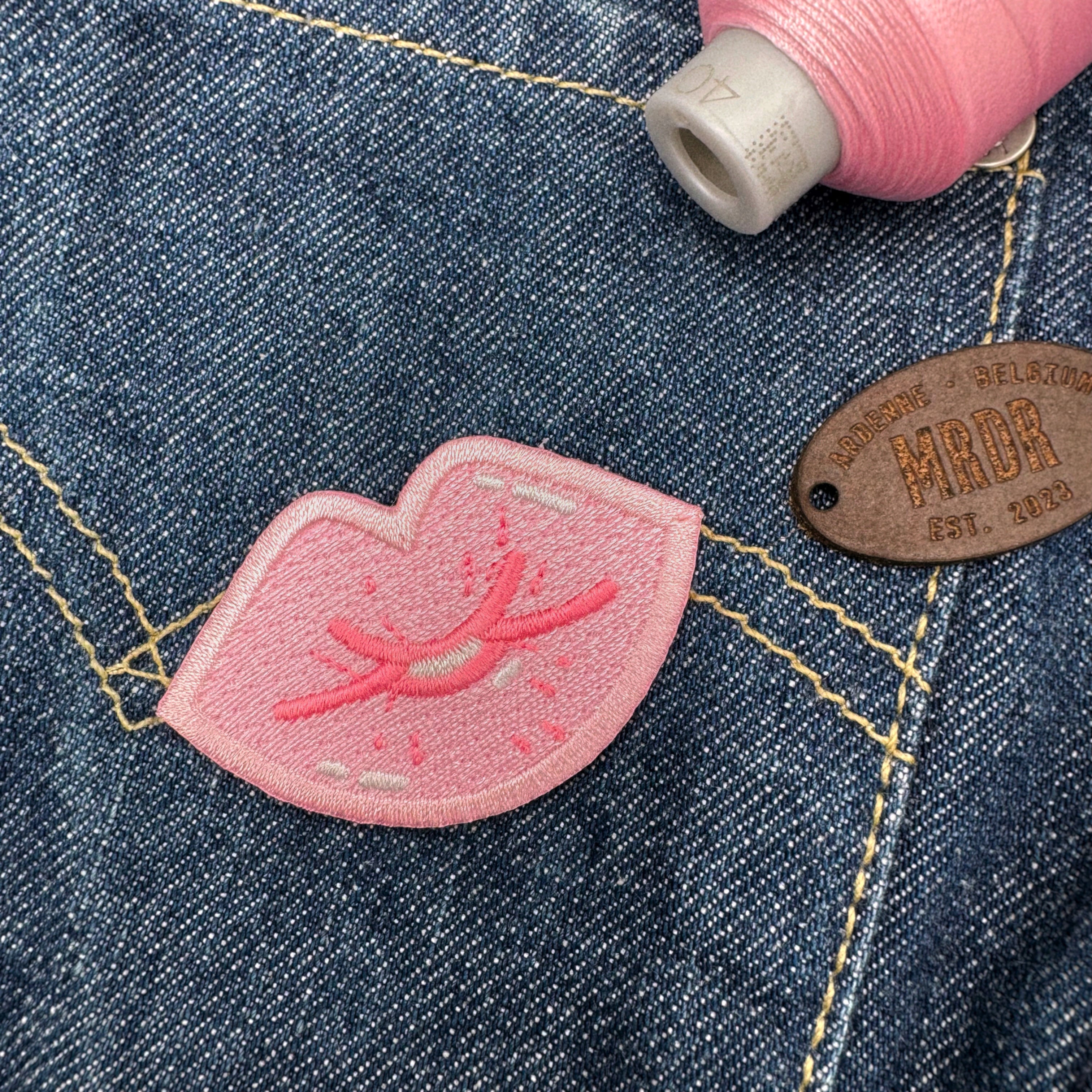 Kiss rose - Patch/Broche