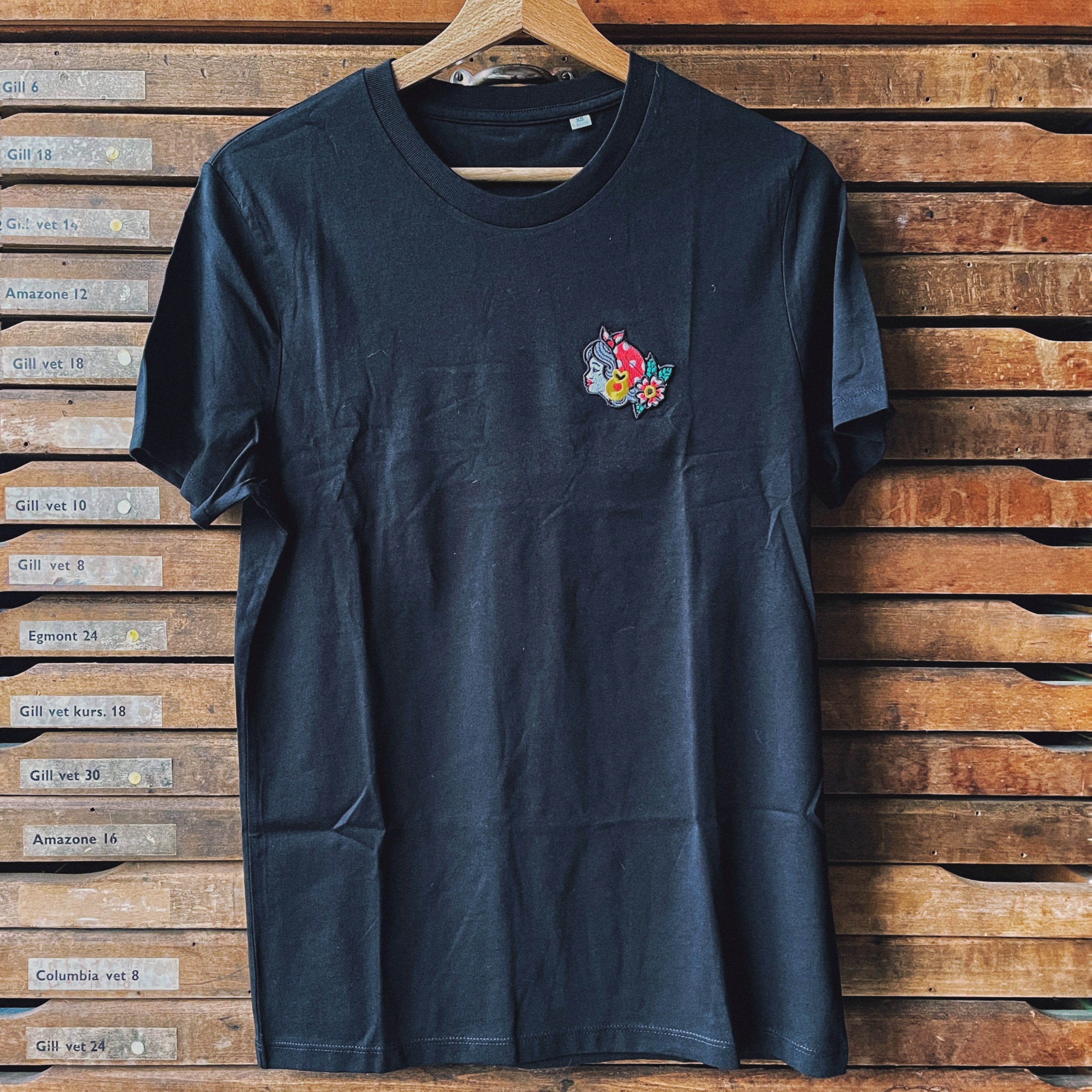 T-shirt unisexe brodé - 