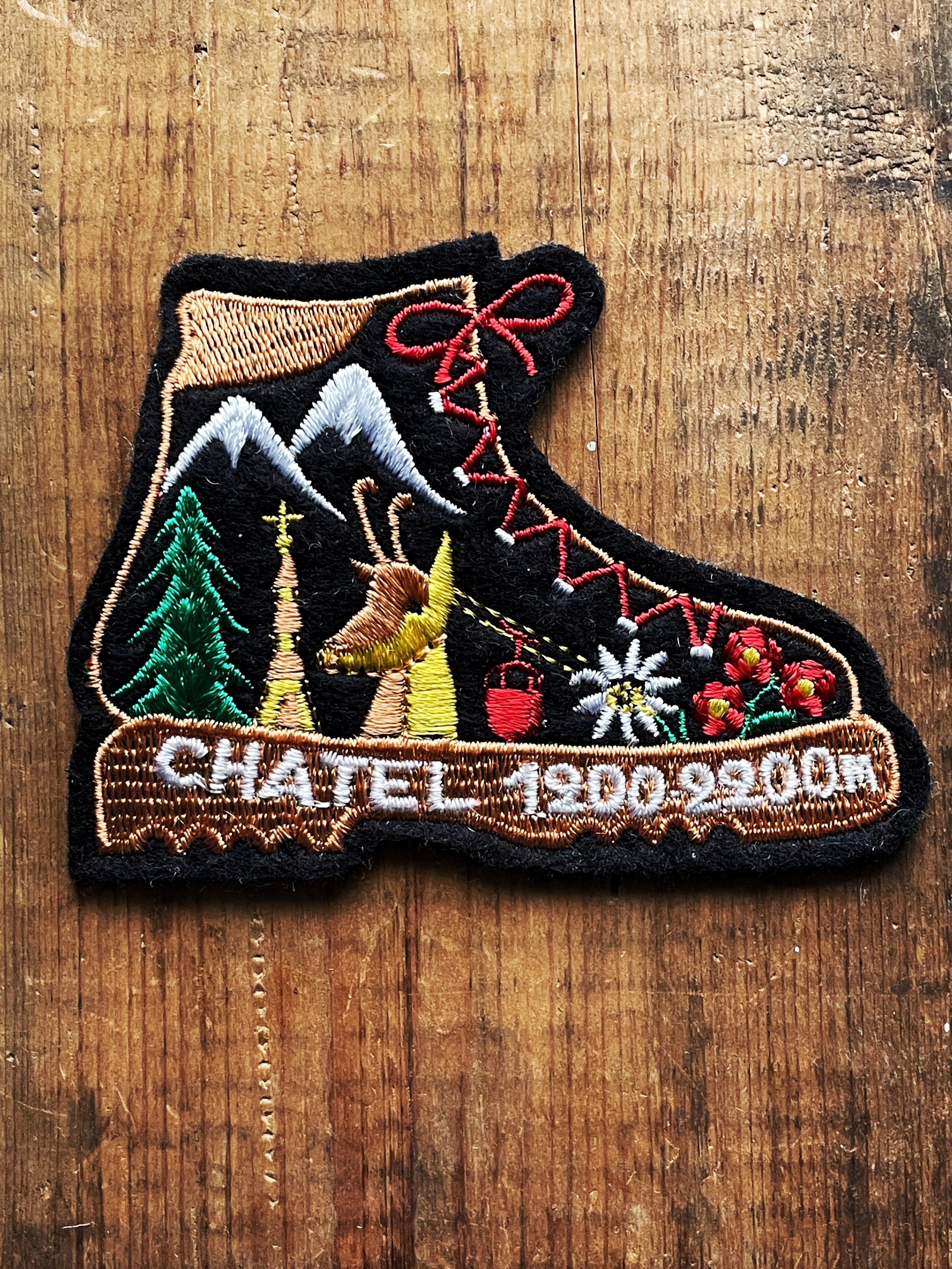 Chatel - Écusson vintage