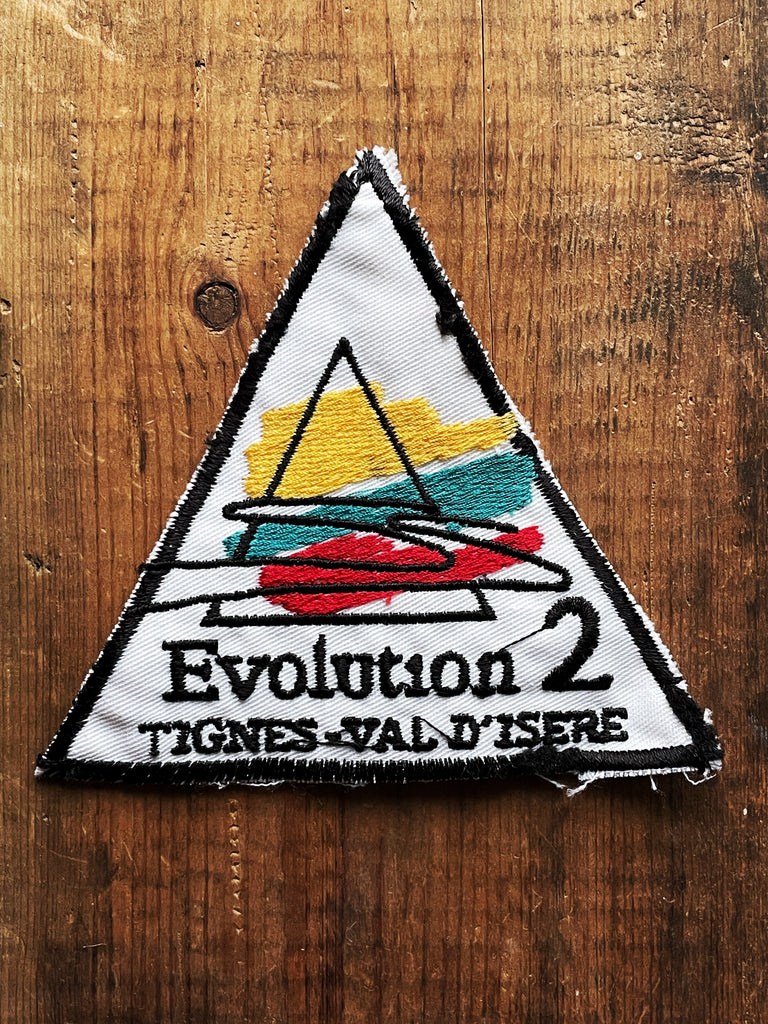Évolution 2 - Tignes-Val d'Isère - Écusson vintage