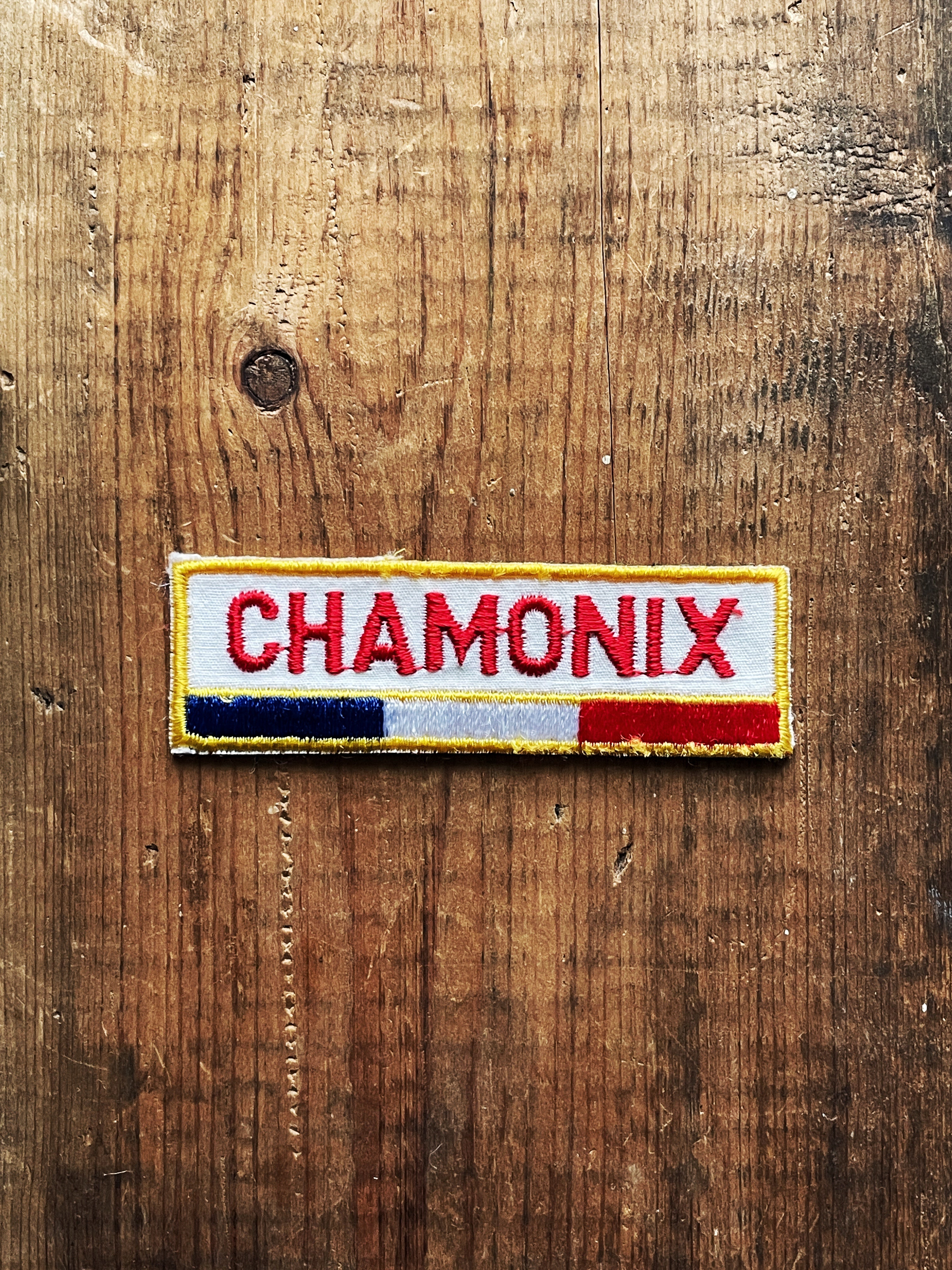 Chamonix - Écusson vintage