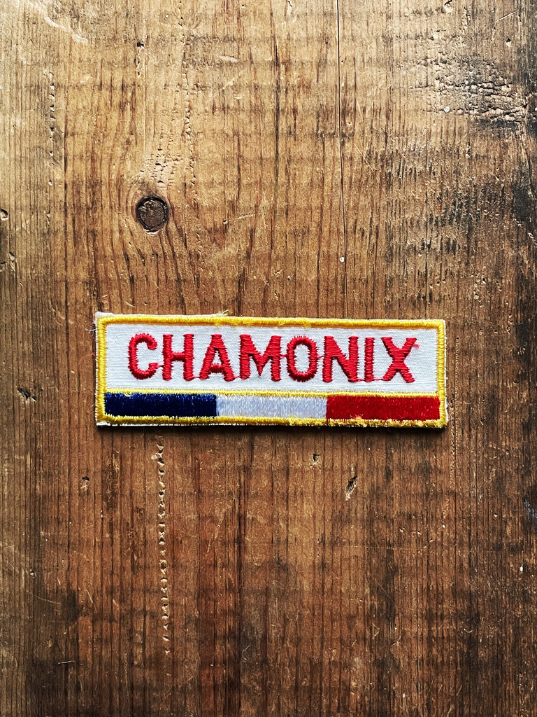 Chamonix - Écusson vintage