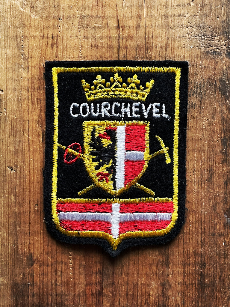 Courchevel - Écusson vintage
