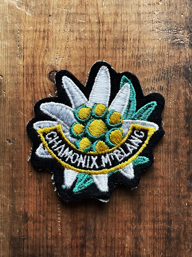Chamonix Mont Blanc - Écusson vintage