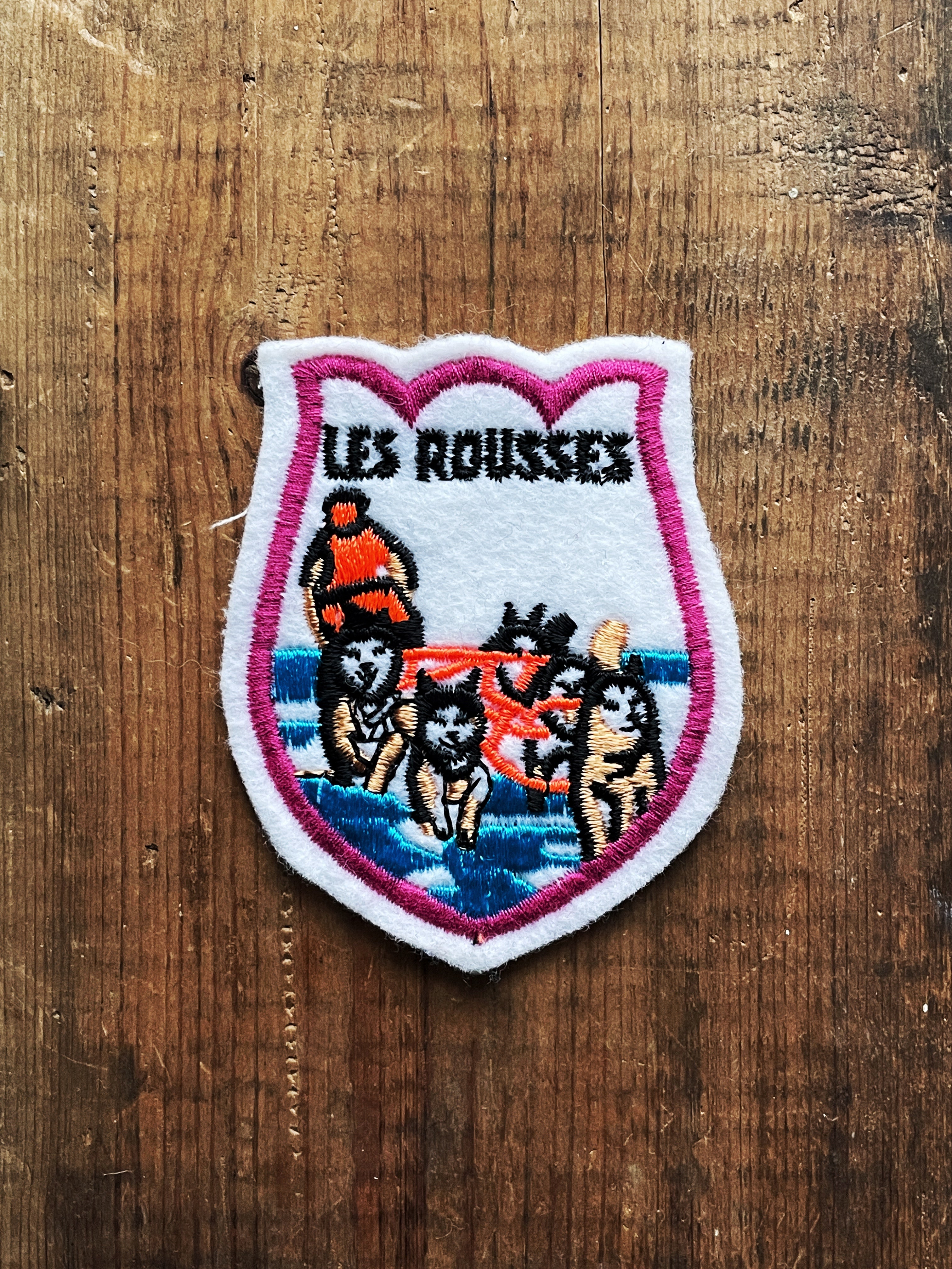 Les Rousses - Écusson vintage