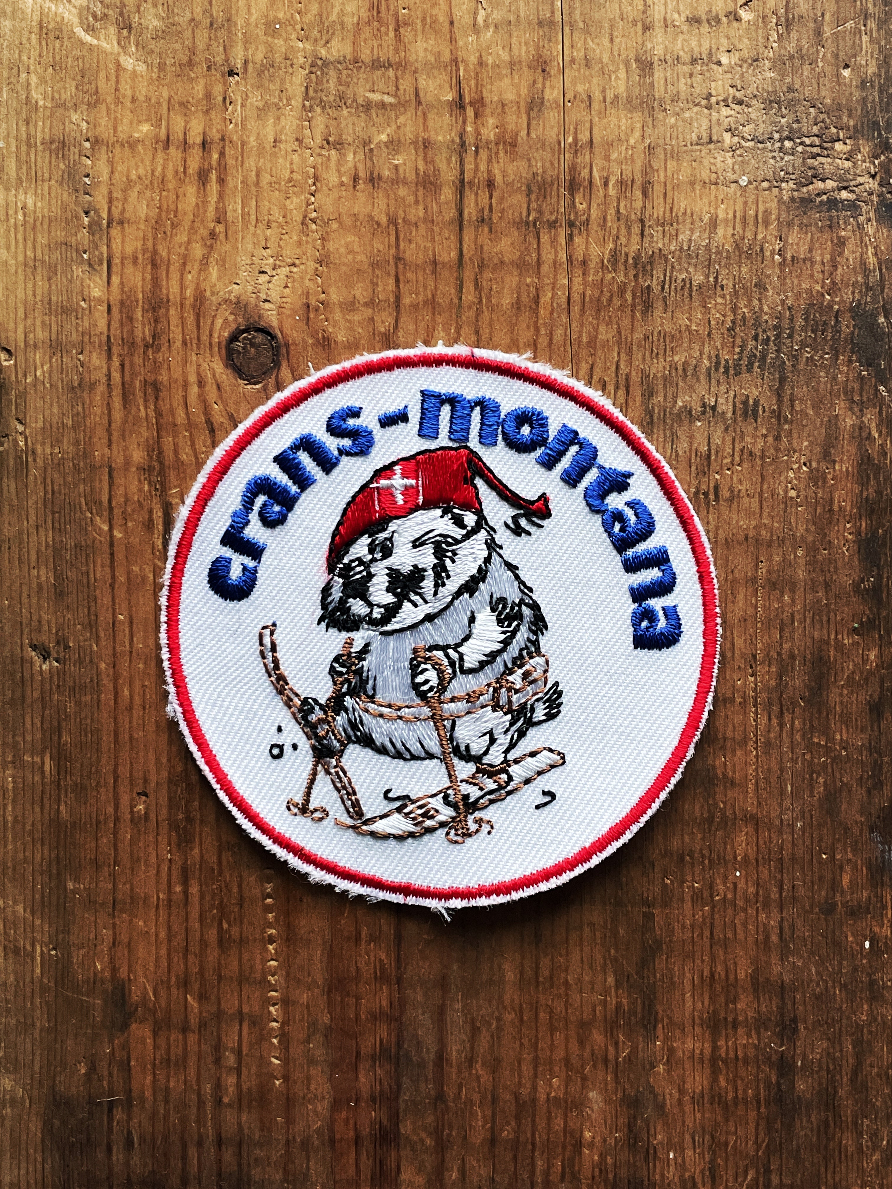 Crans Montana - Écusson vintage