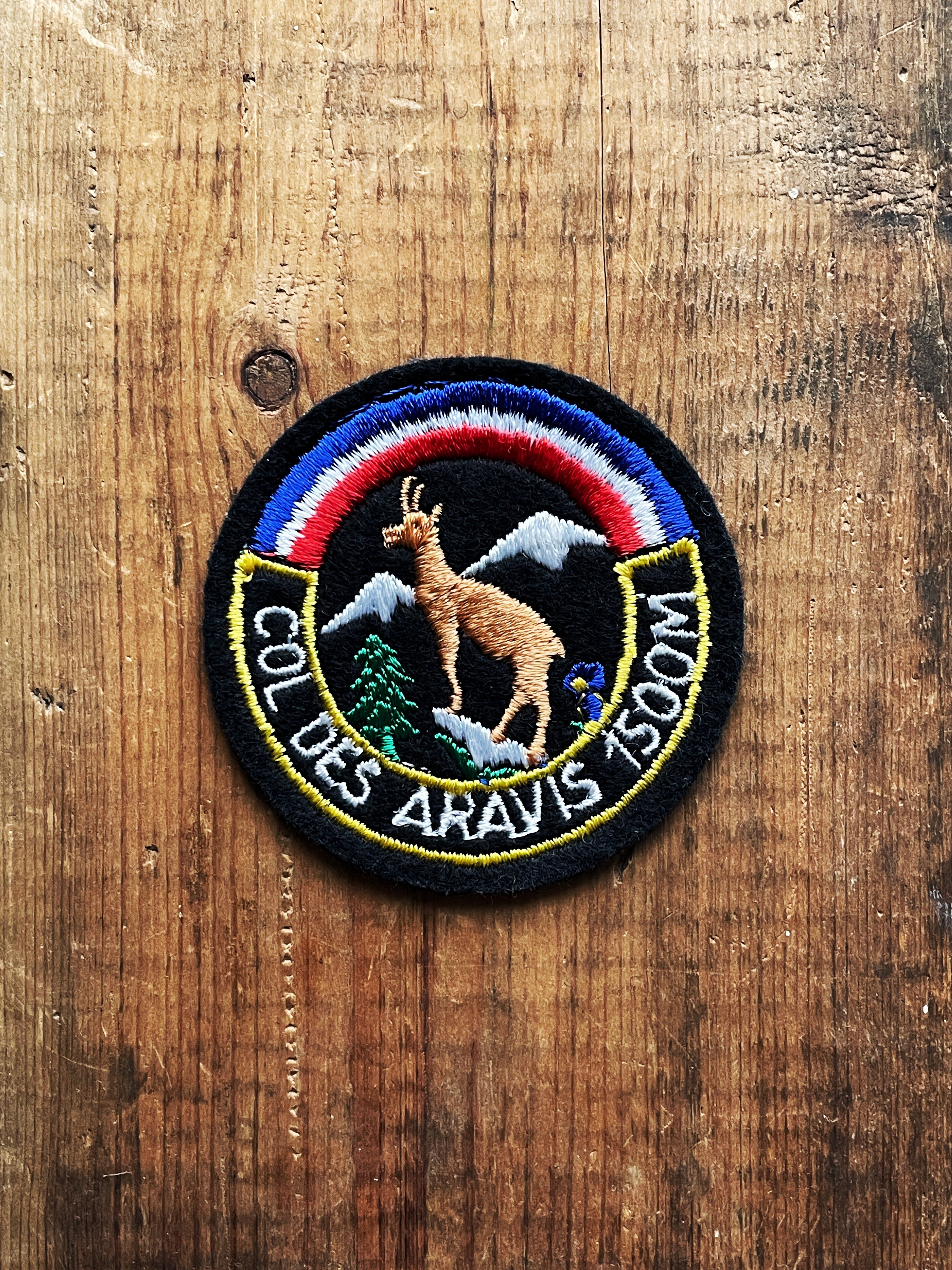 Col des Aravis - Écusson vintage