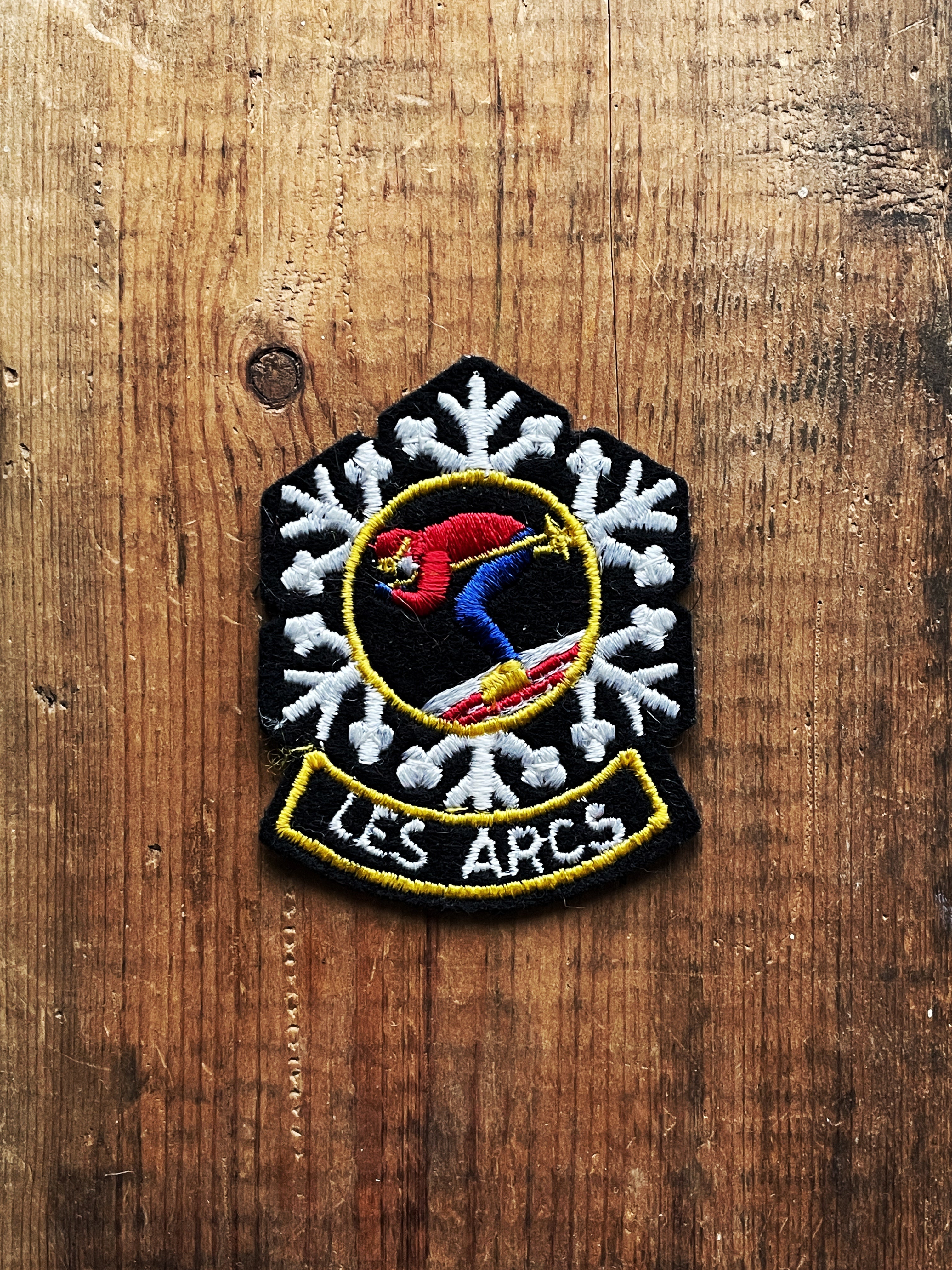 Les Arcs - Écusson vintage