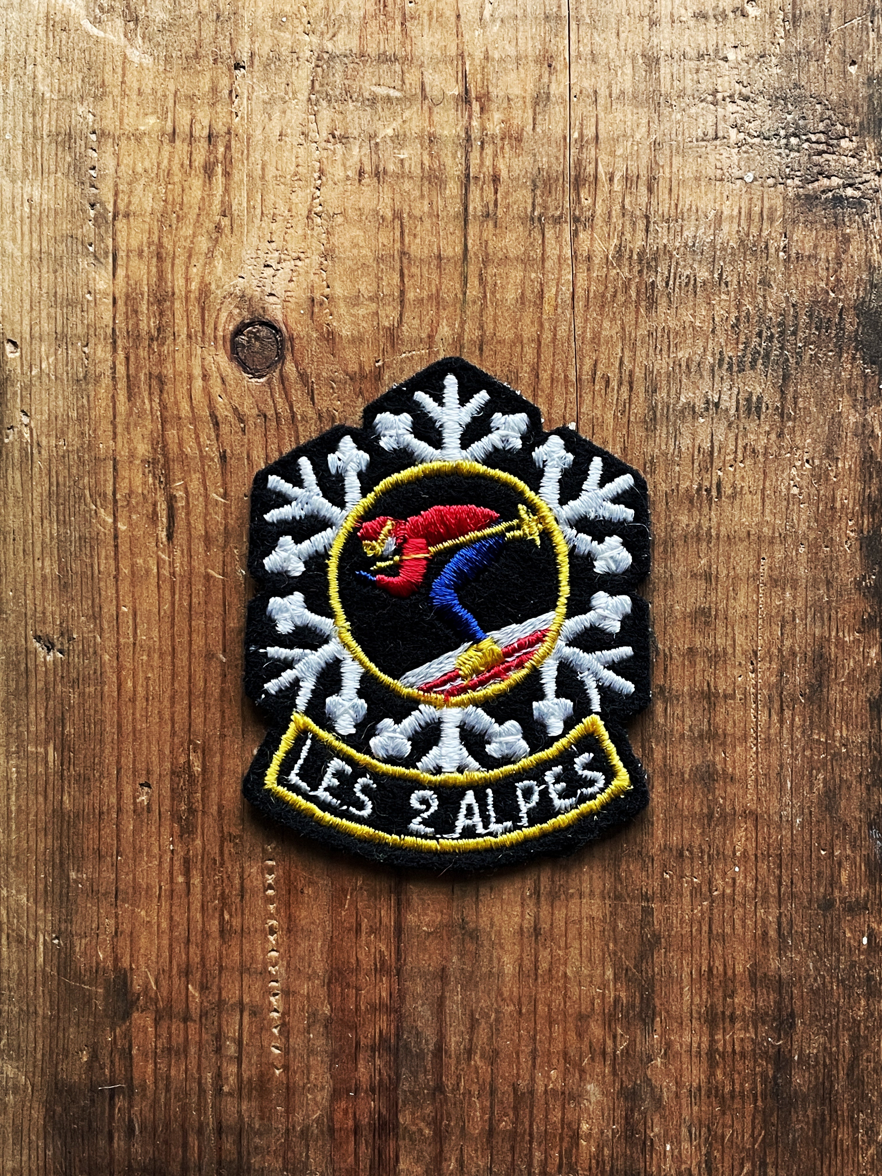 Les 2 Alpes - Écusson vintage