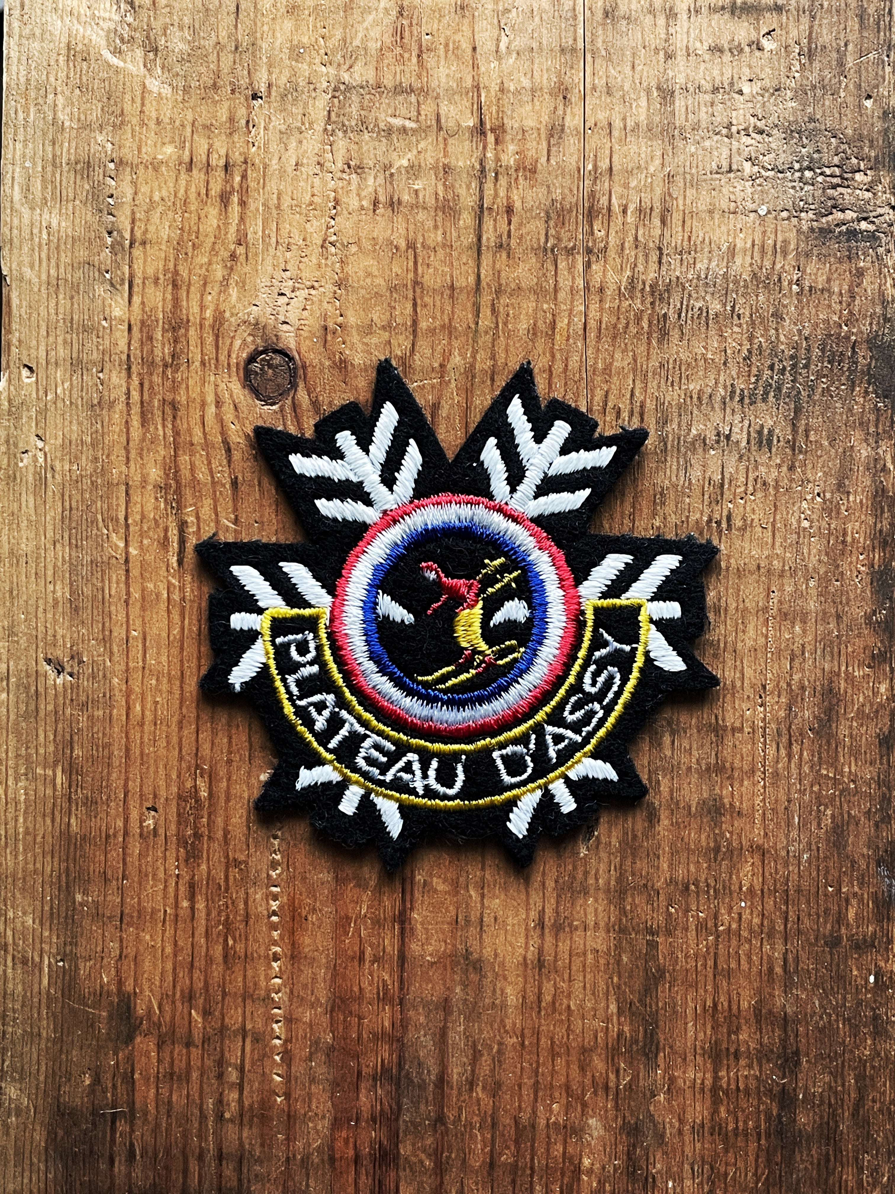 Plateau d'Assy - Écusson vintage