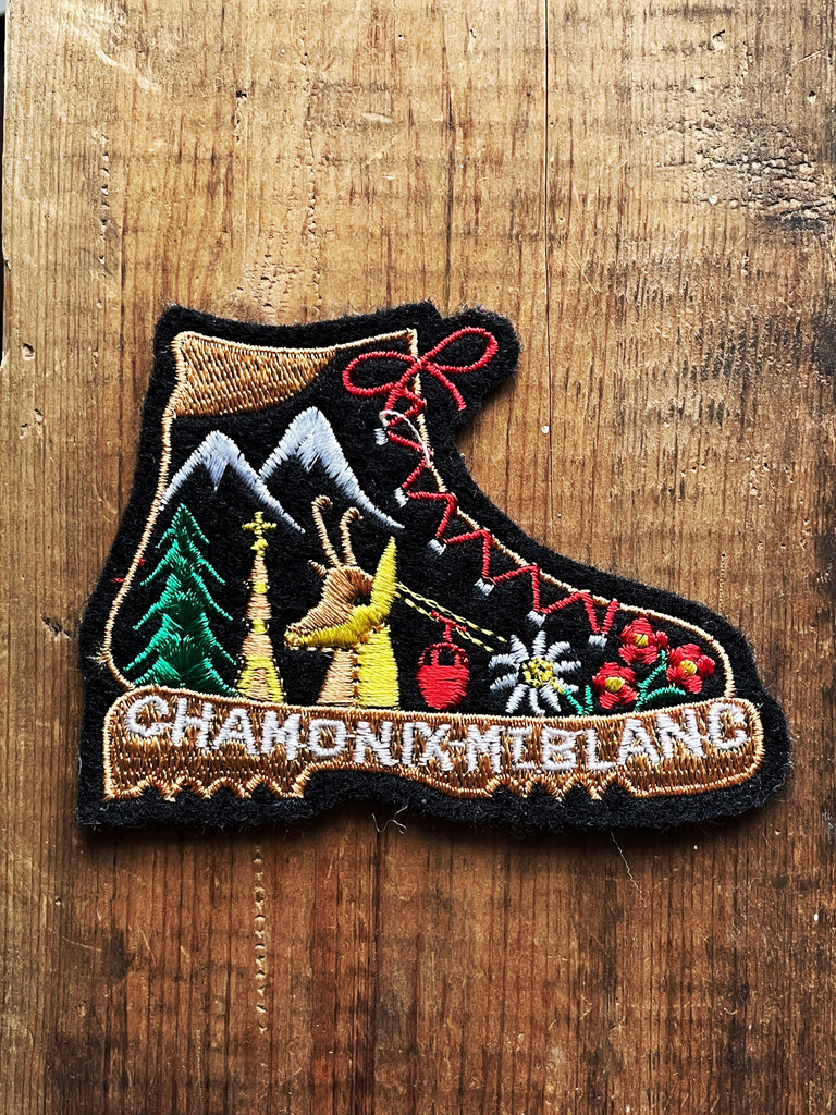 Chamonix Mont-Blanc - Écusson vintage