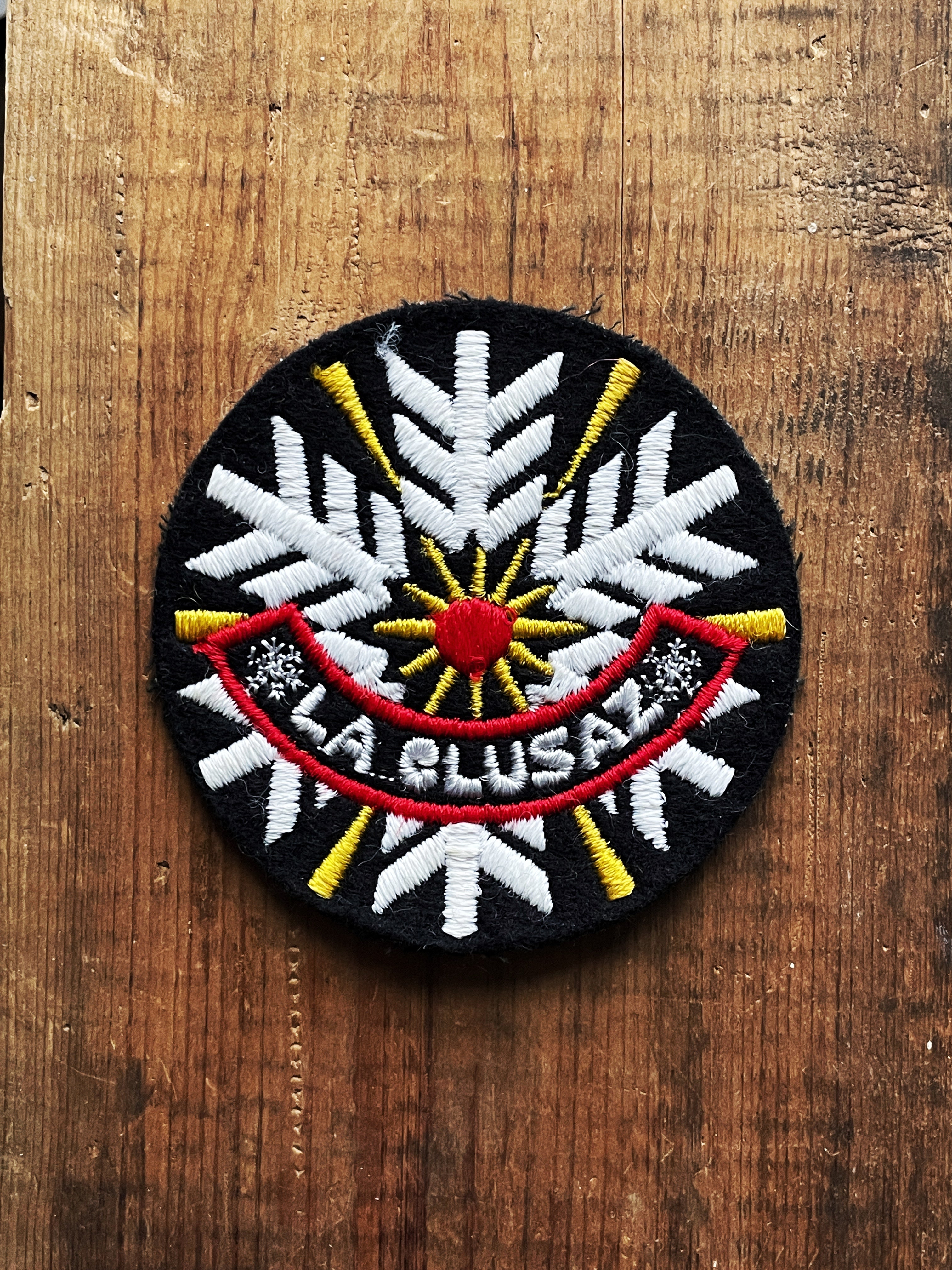 La Clusaz - Écusson vintage