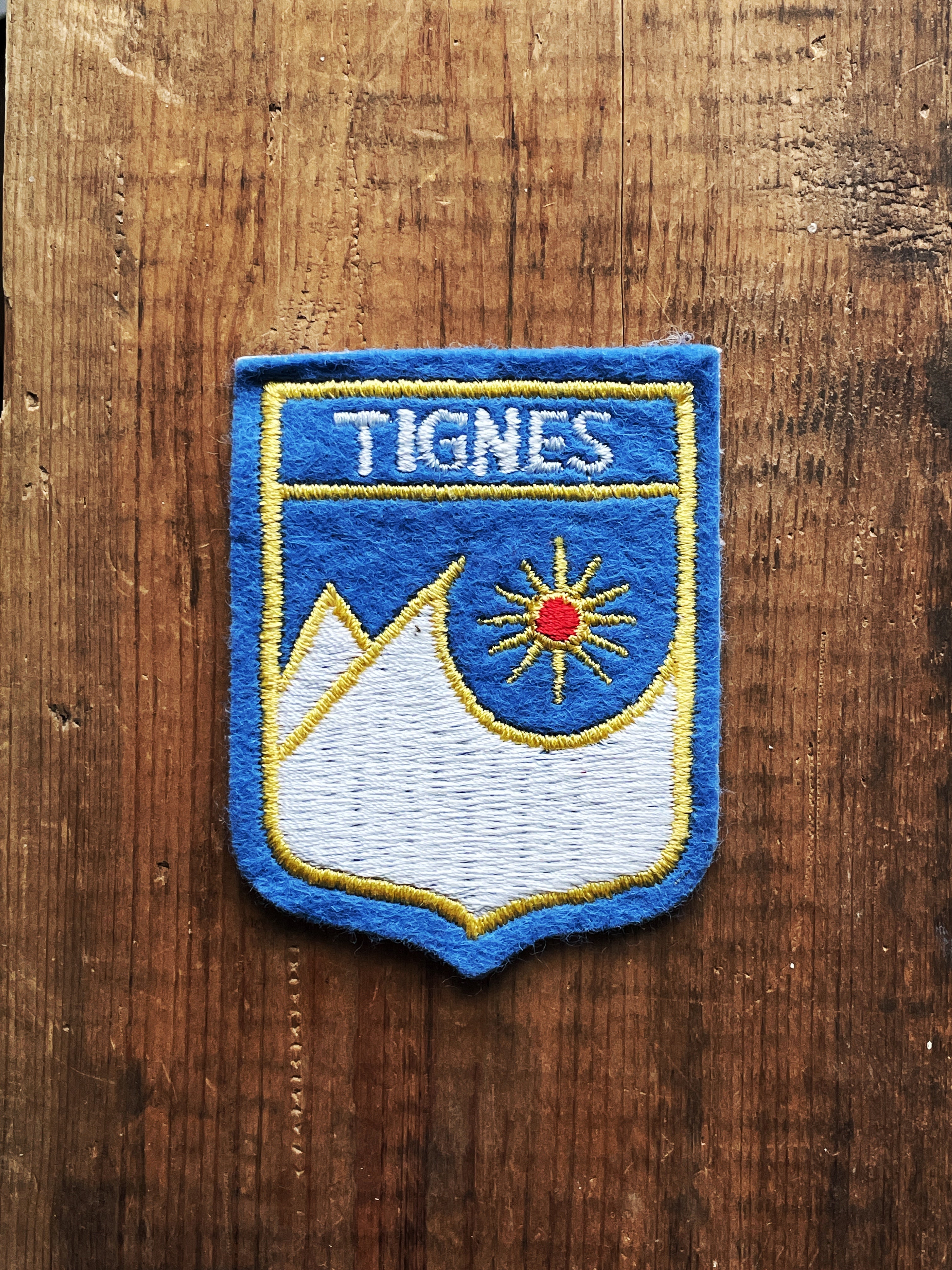Tignes - Écusson vintage