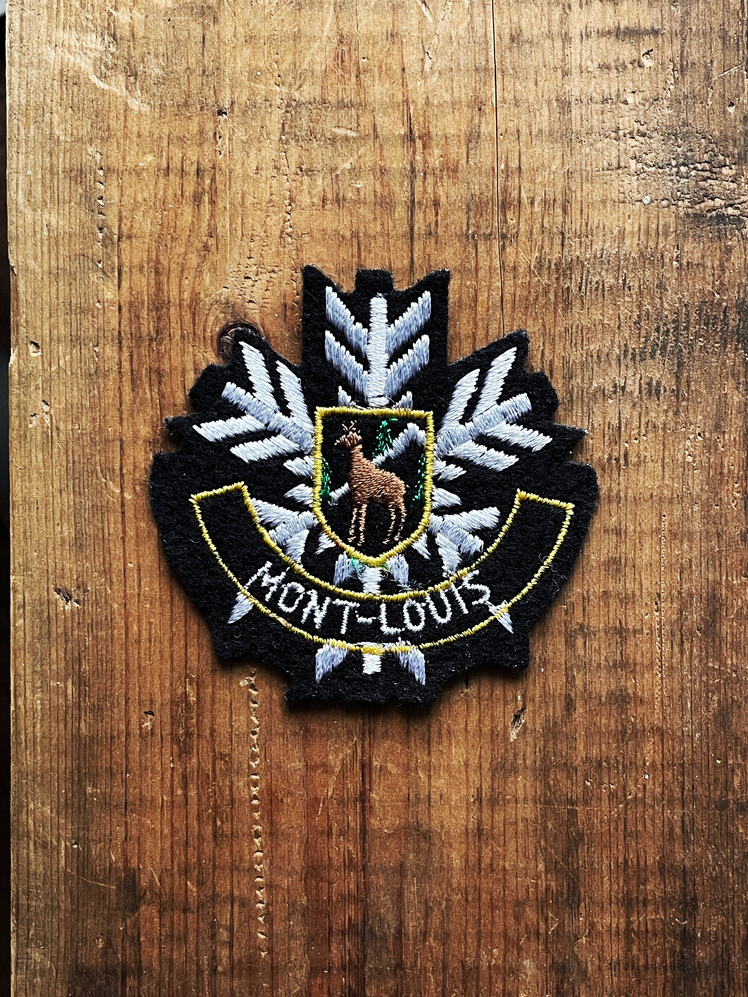 Mont-Louis - Écusson vintage