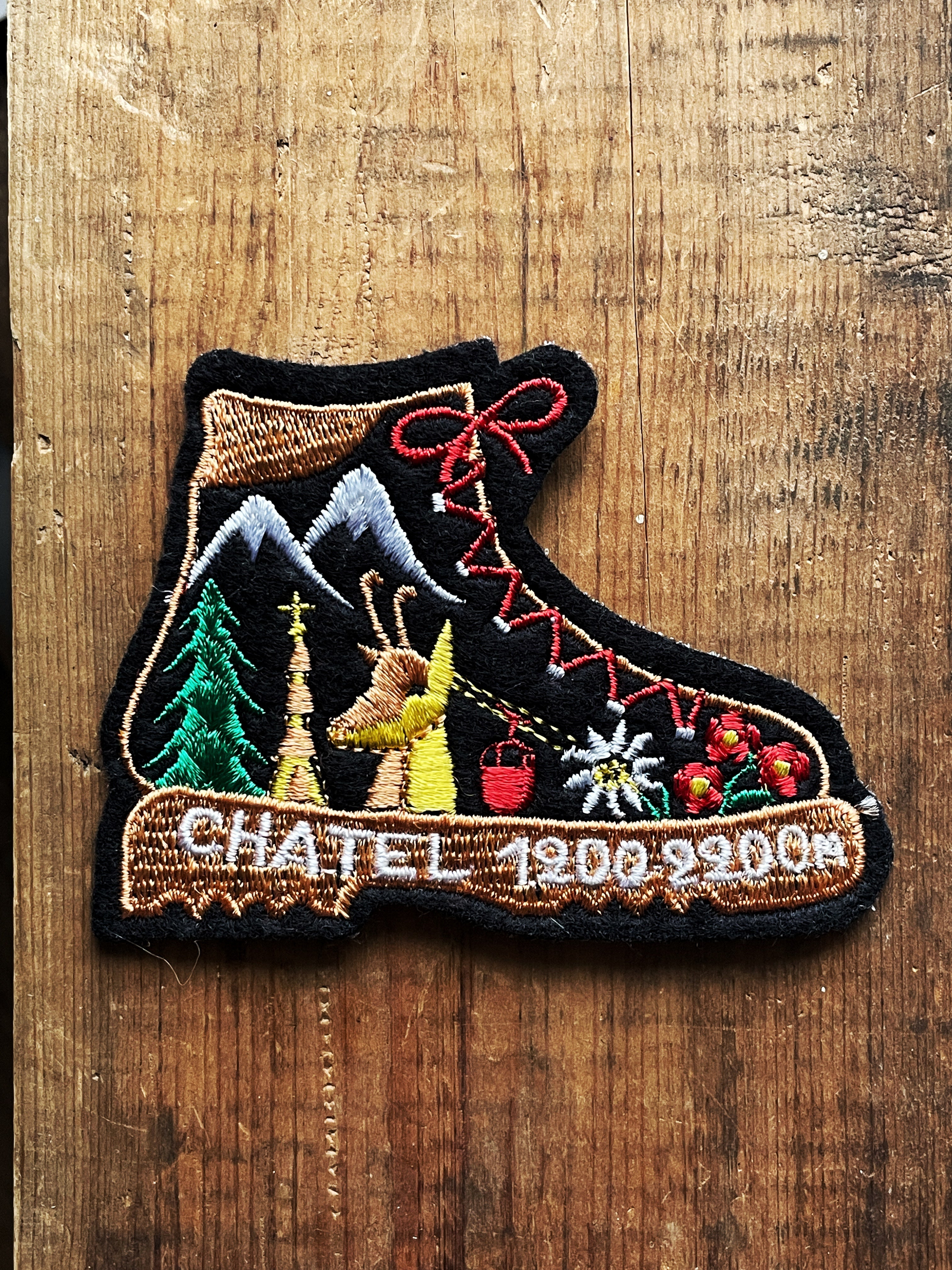 Chatel - Écusson vintage