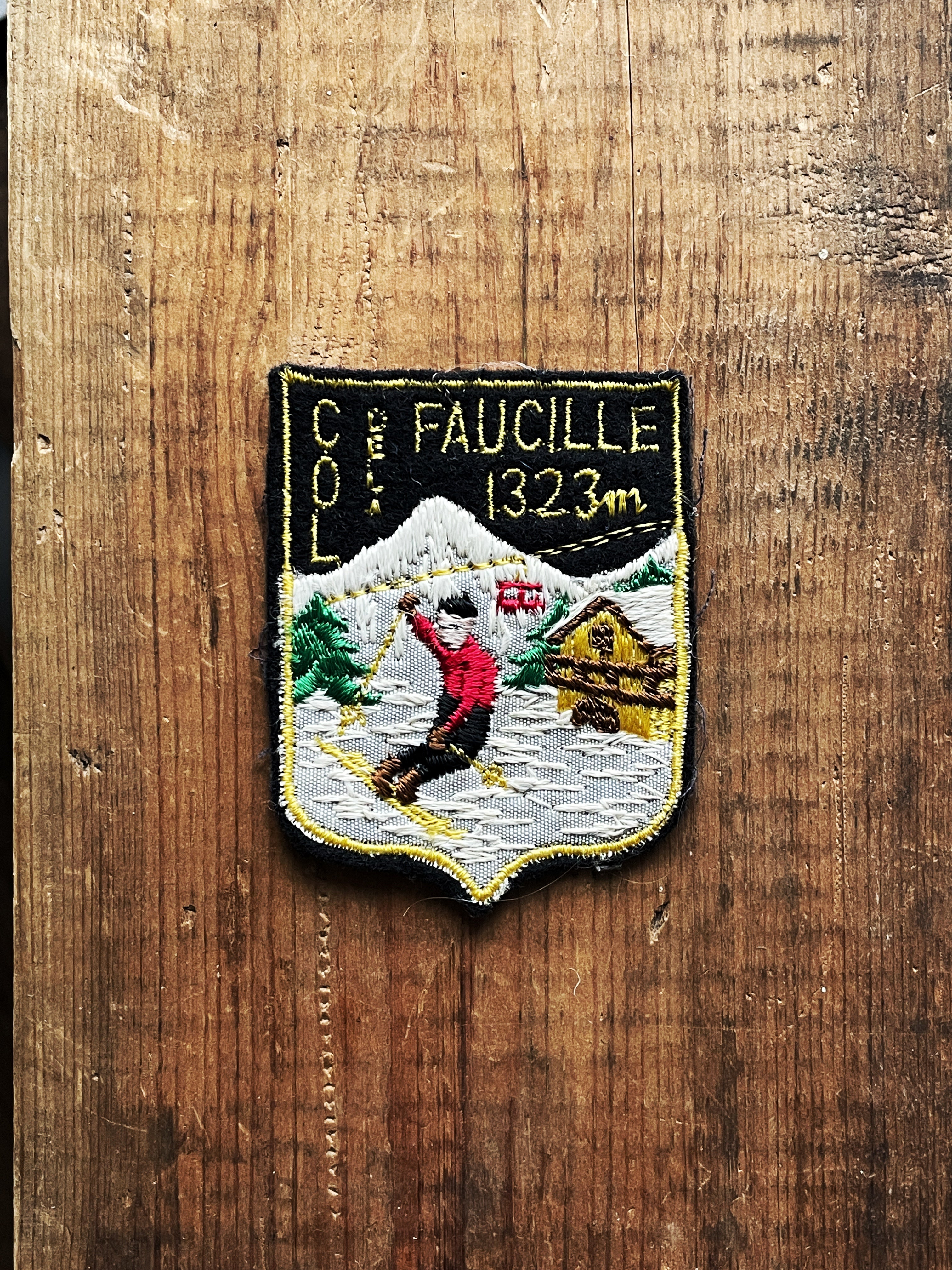 Col de la Faucille - Écusson vintage