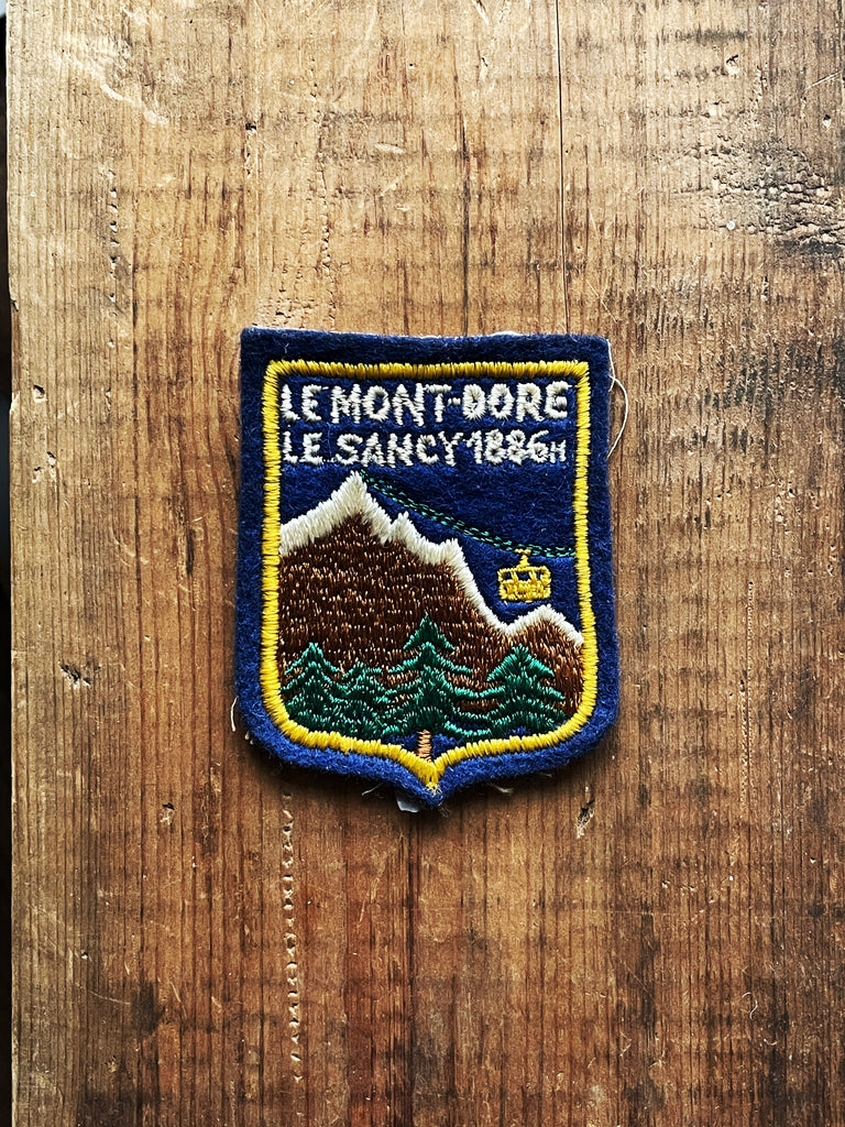 Le Mont d'Or - Le Sancy - Écusson vintage