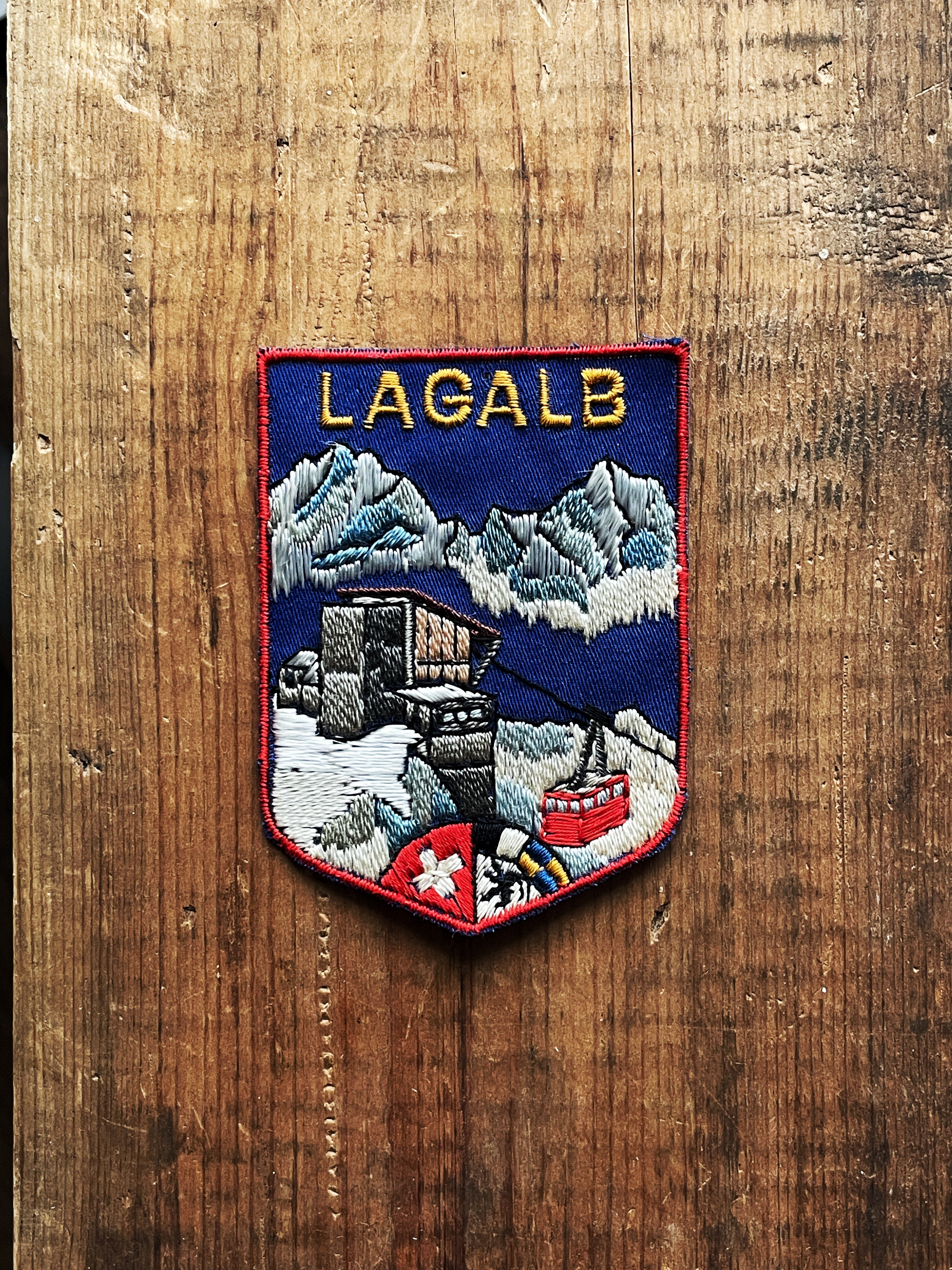 Lagalb - Écusson vintage