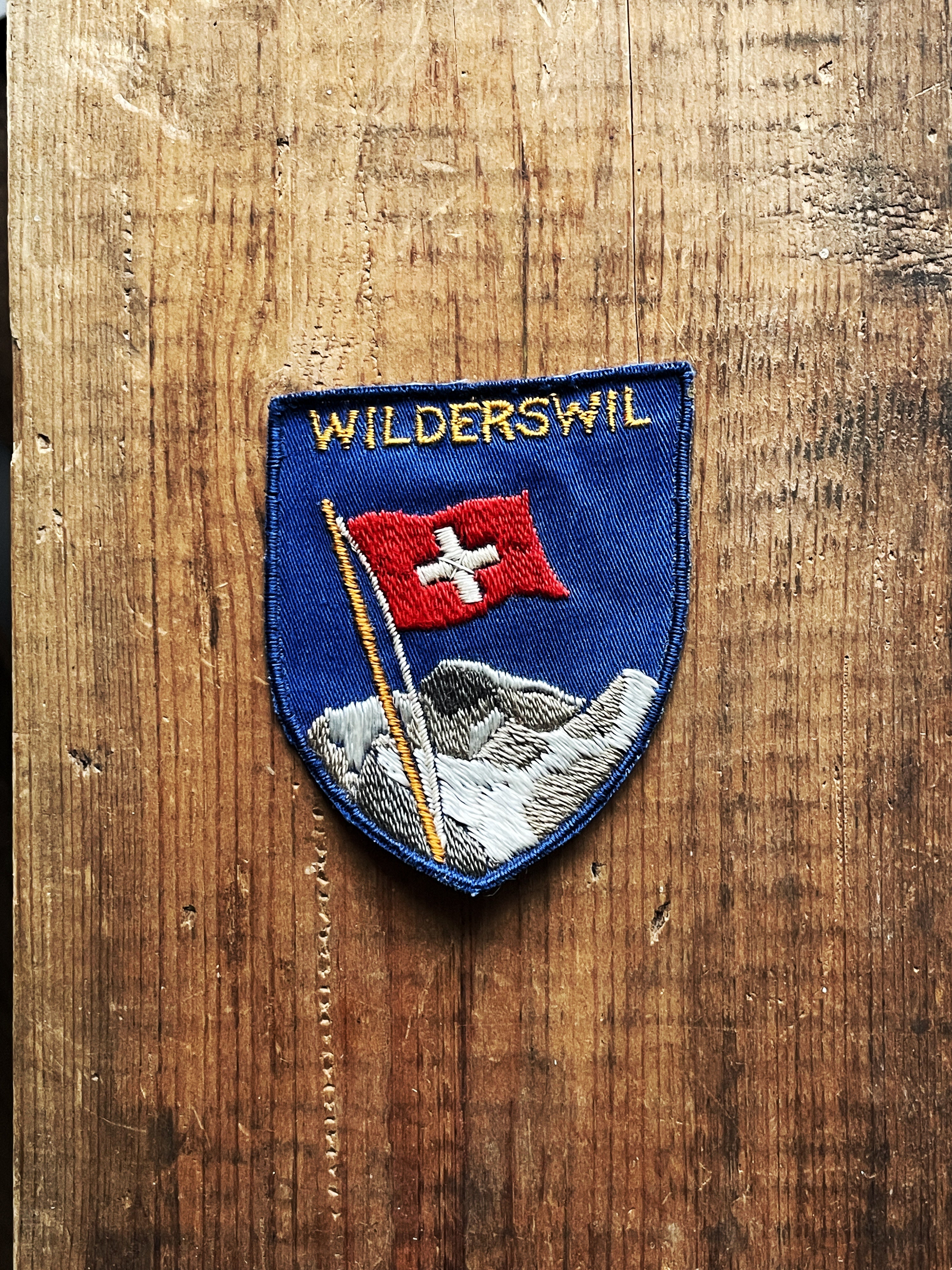 Wilderswil - Écusson vintage