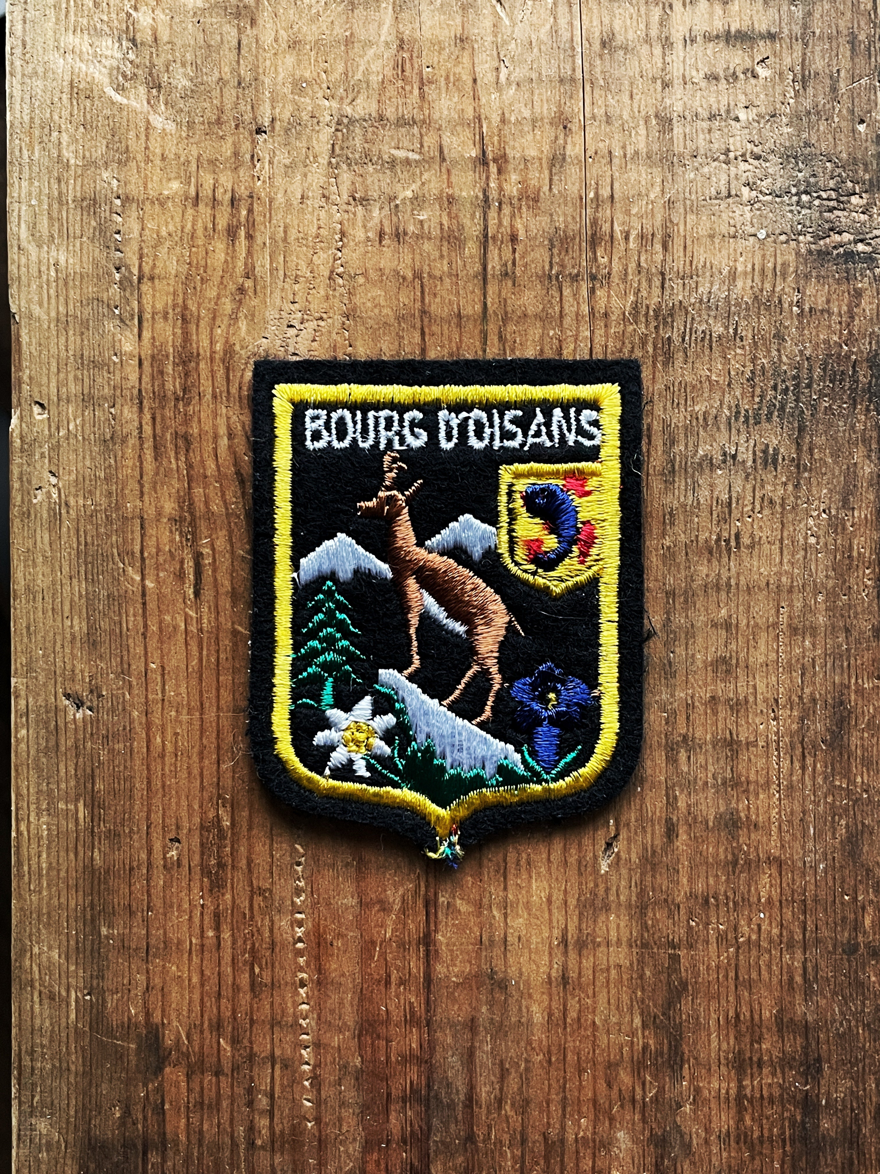Bourg d'Oisans - Écusson vintage
