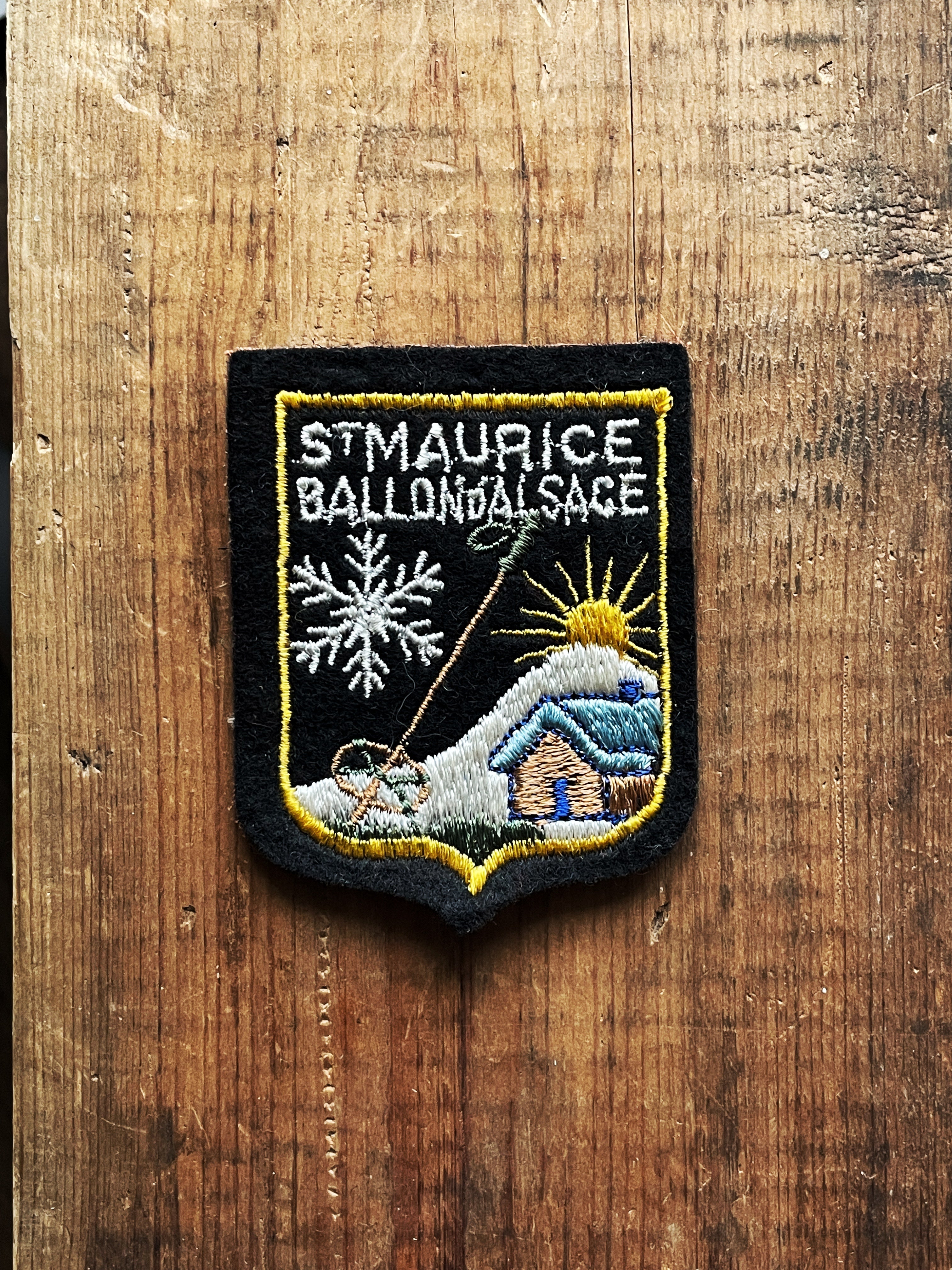 Saint-Maurice - Ballon d'Alsace - Écusson vintage