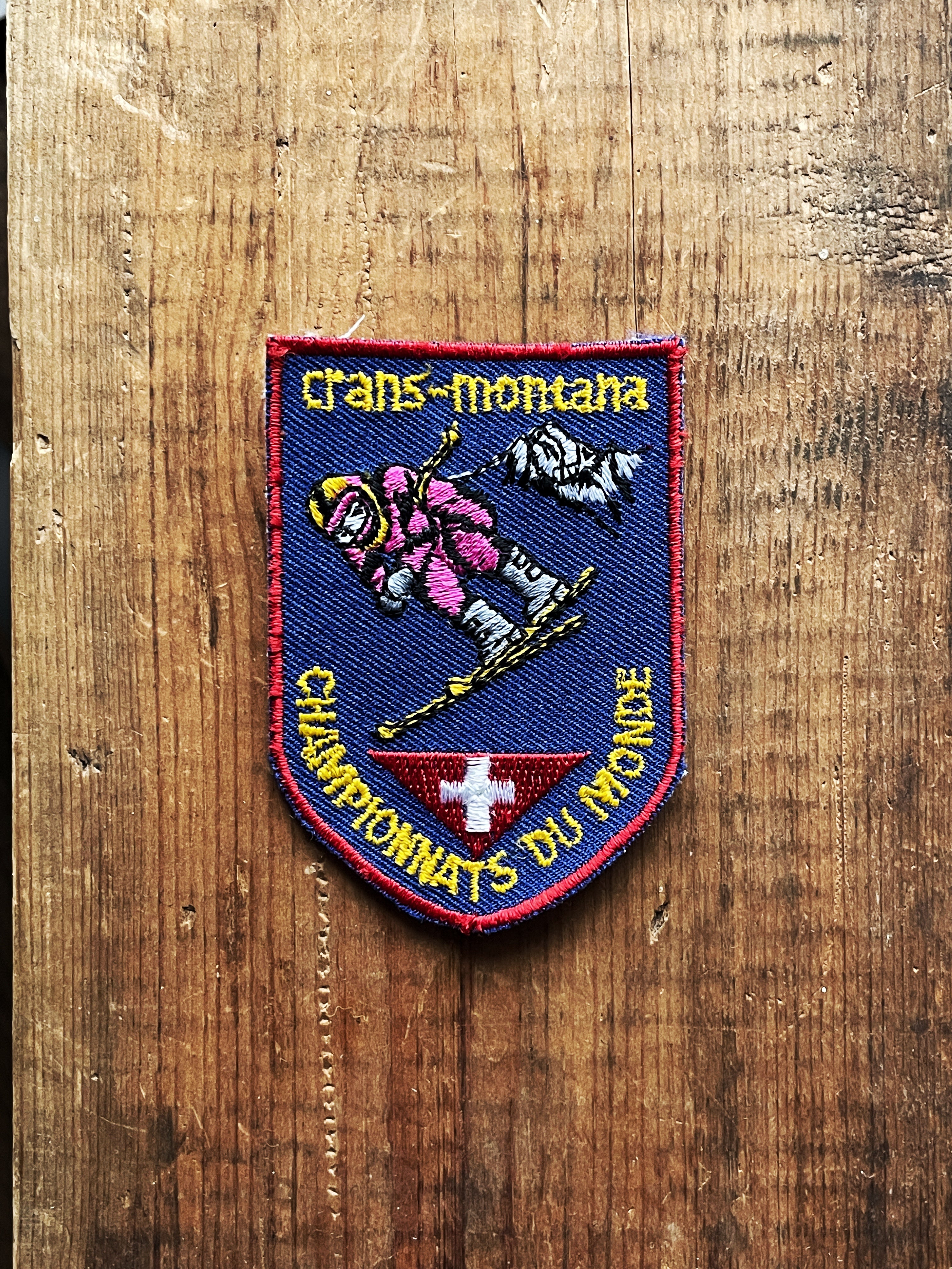 Crans-montana - Écusson vintage