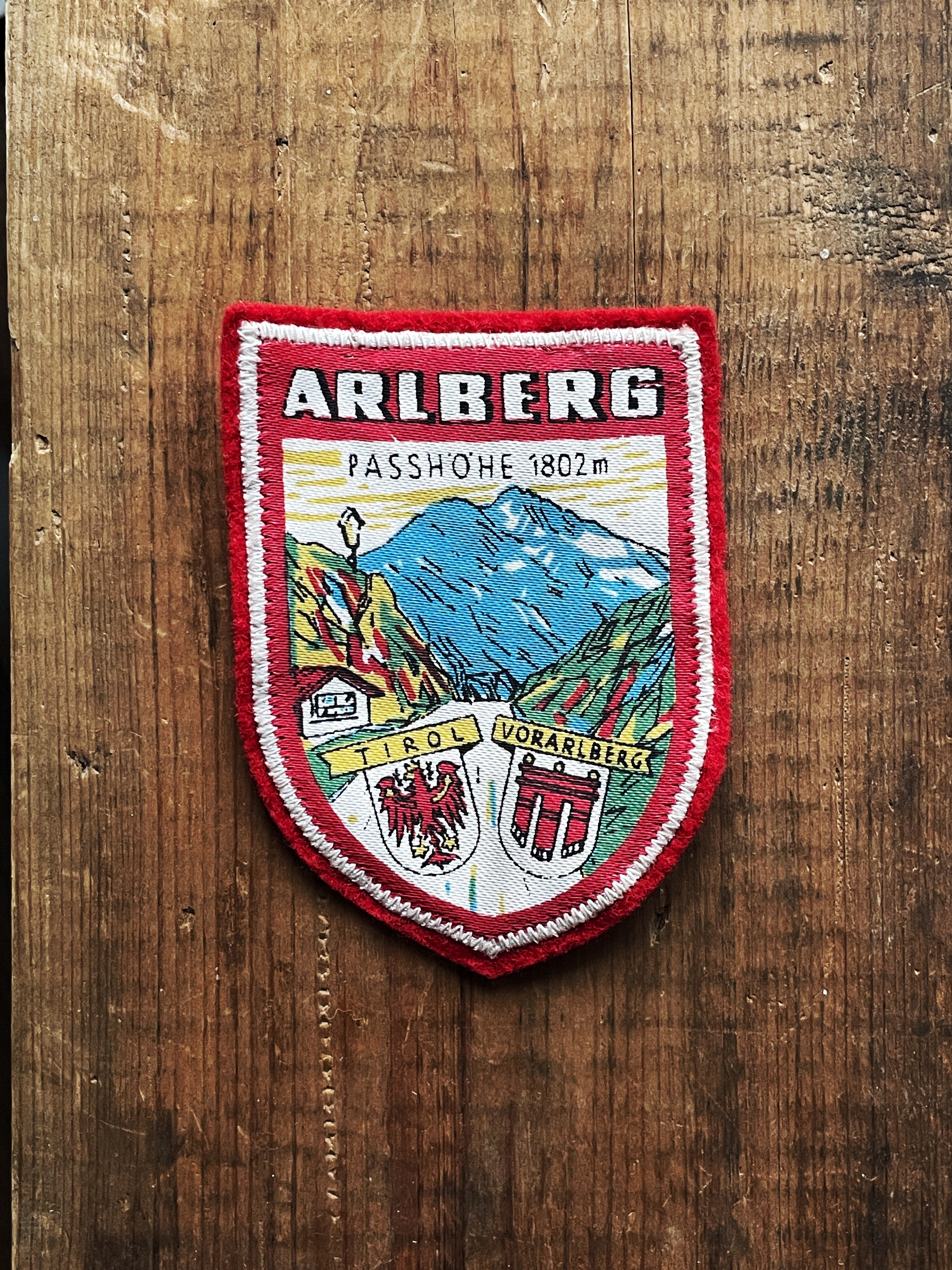 Arlberg - Écusson vintage