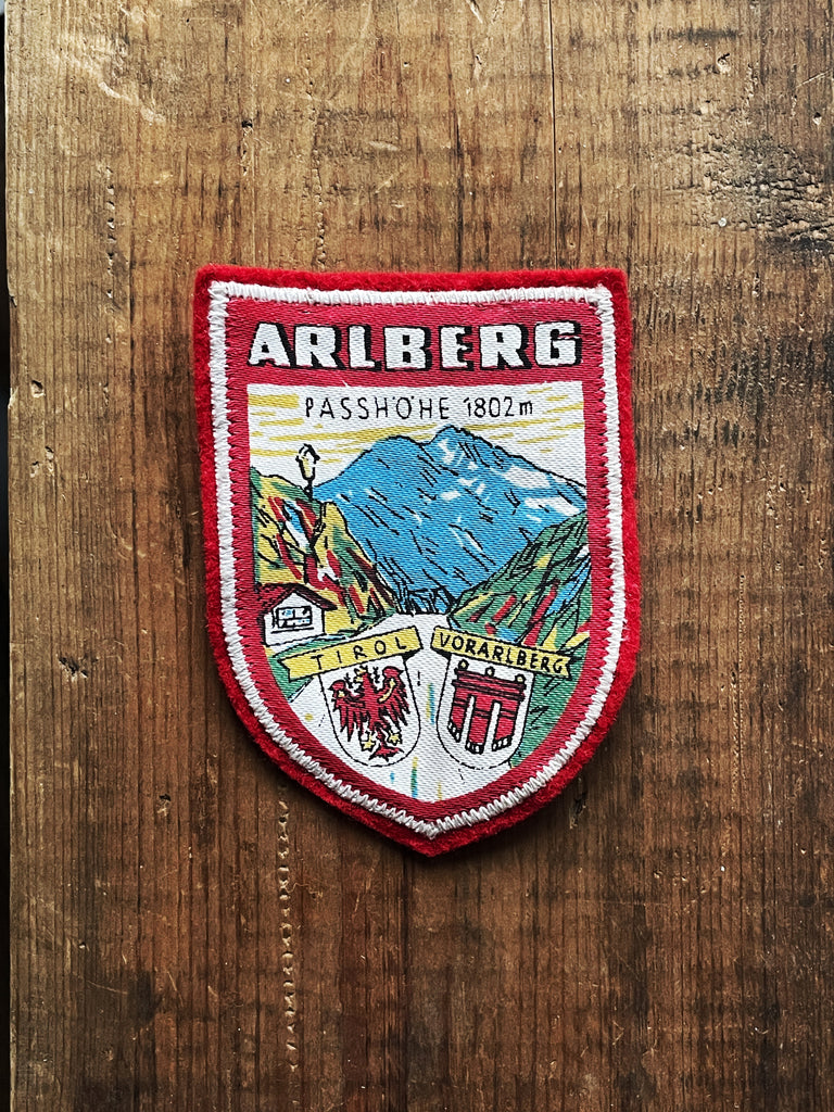 Arlberg - Écusson vintage