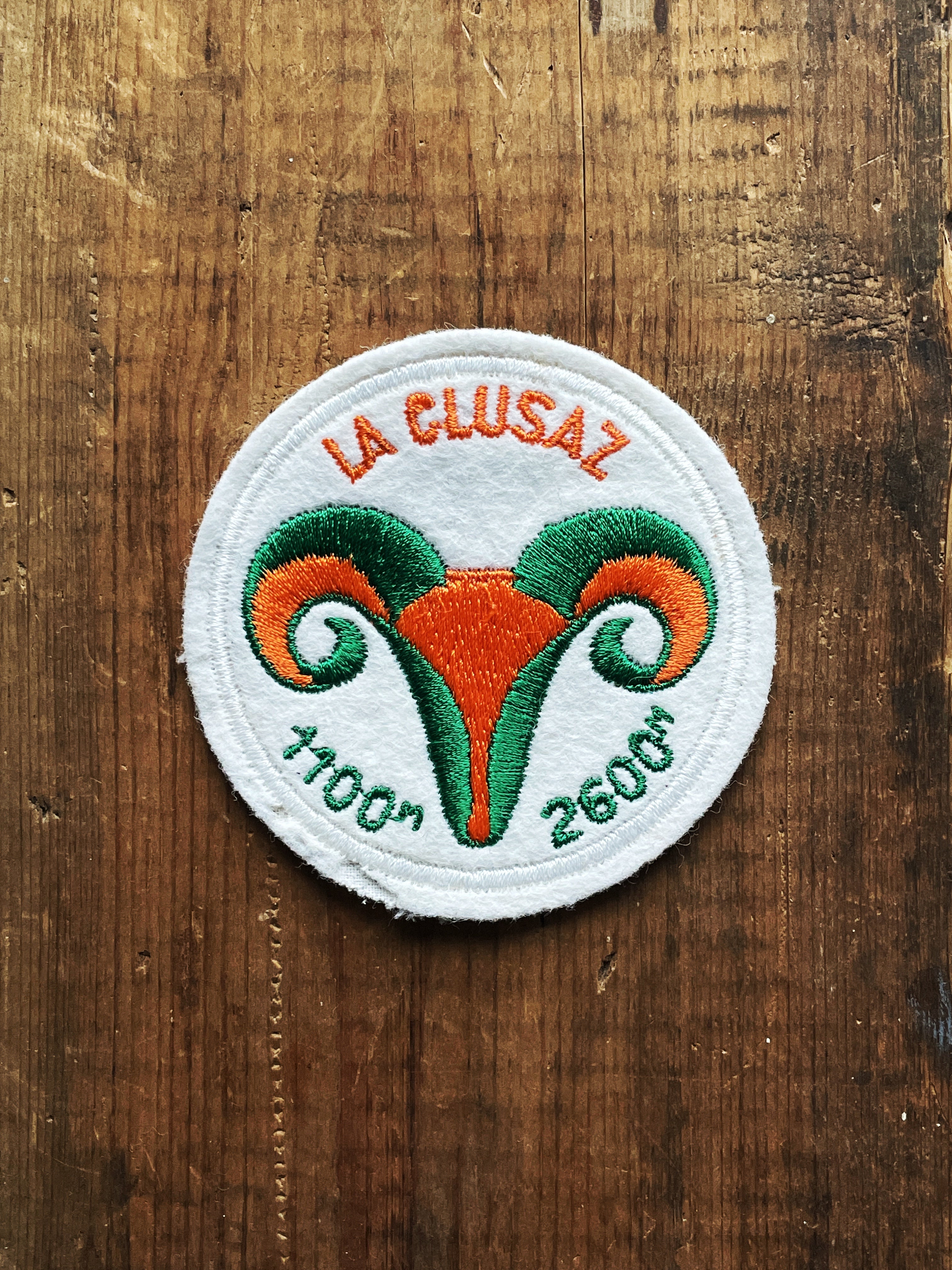 La Clusaz - Écusson vintage