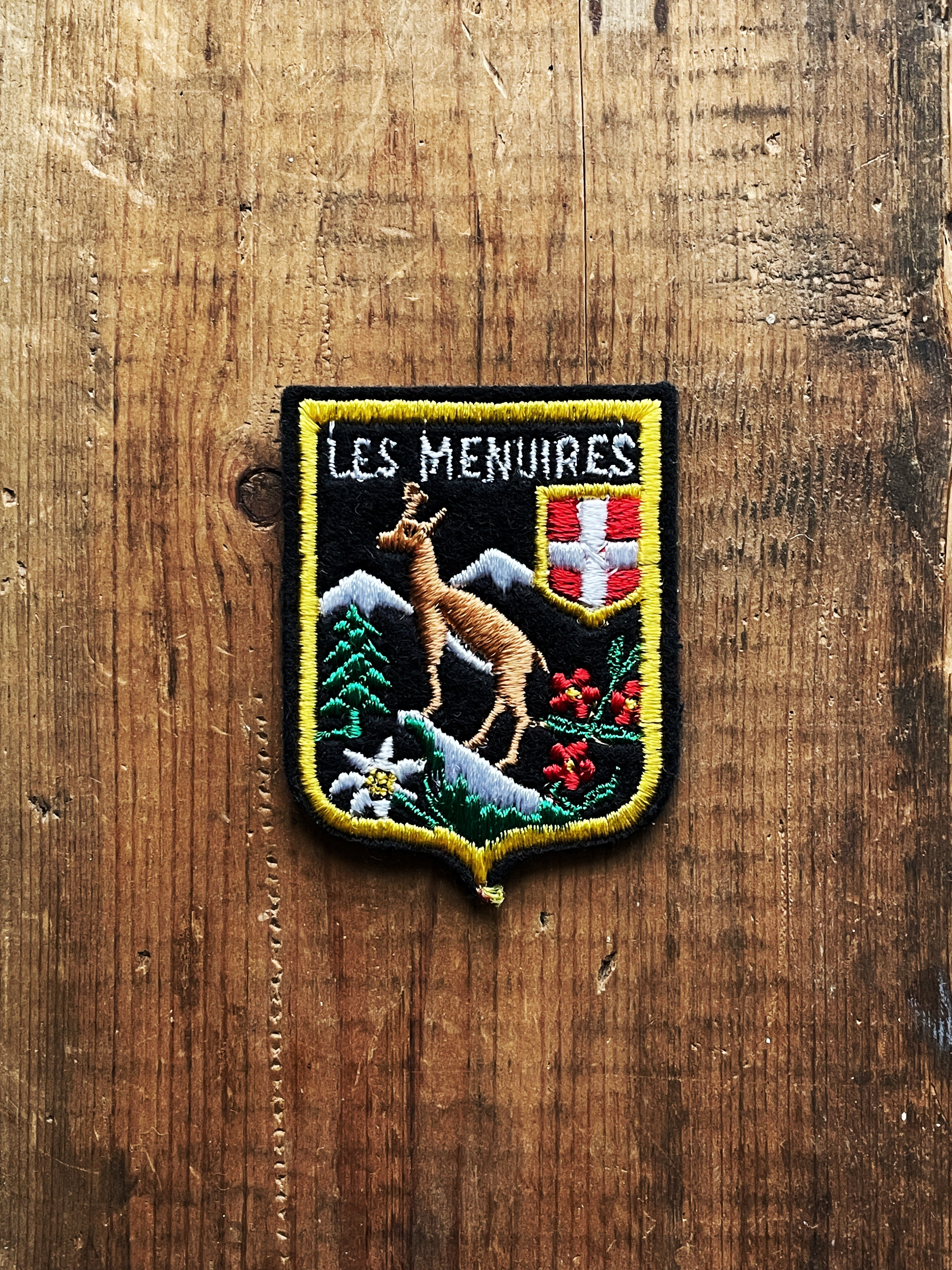 Les Menuires - Écusson vintage