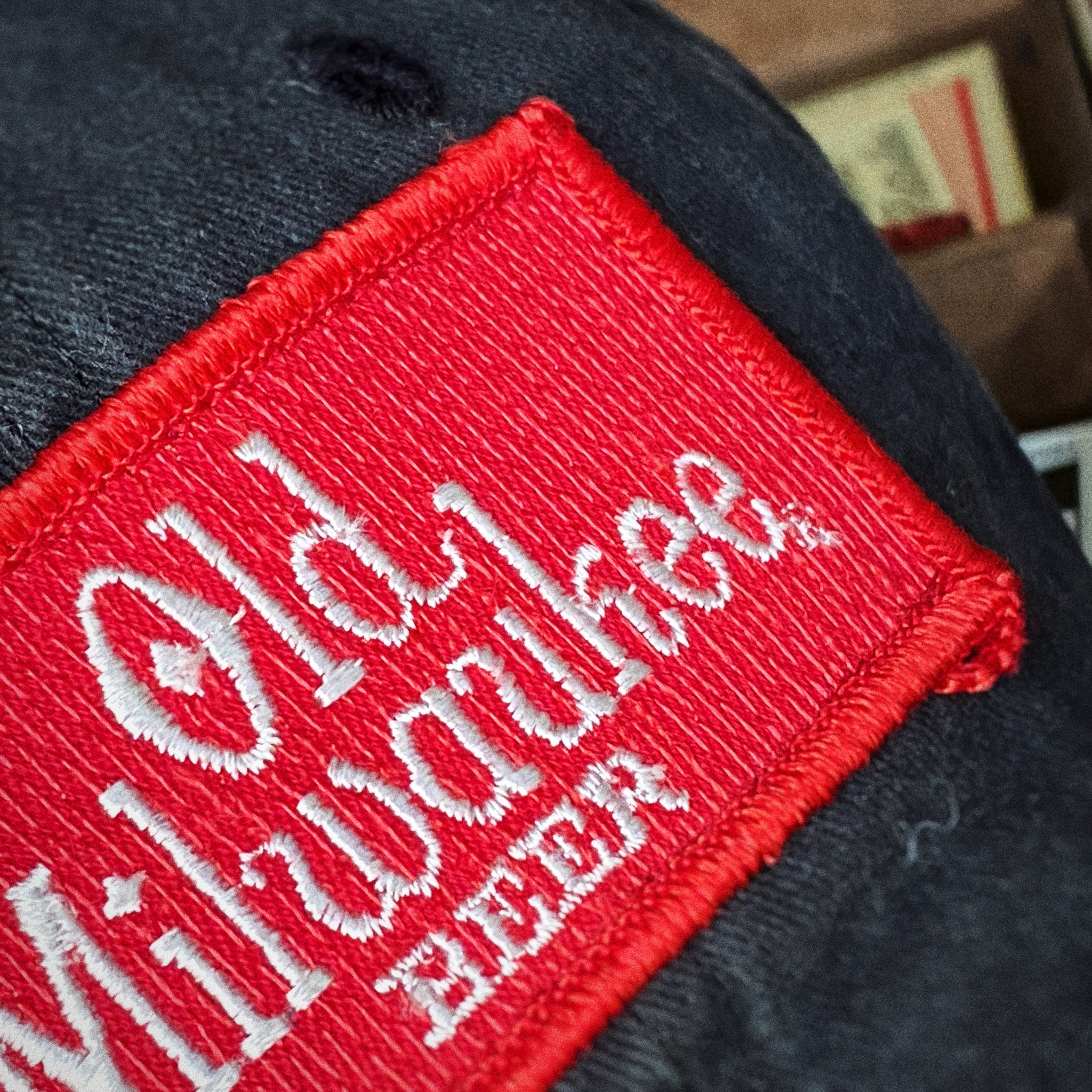 Casquette éco-responsable avec écusson vintage 