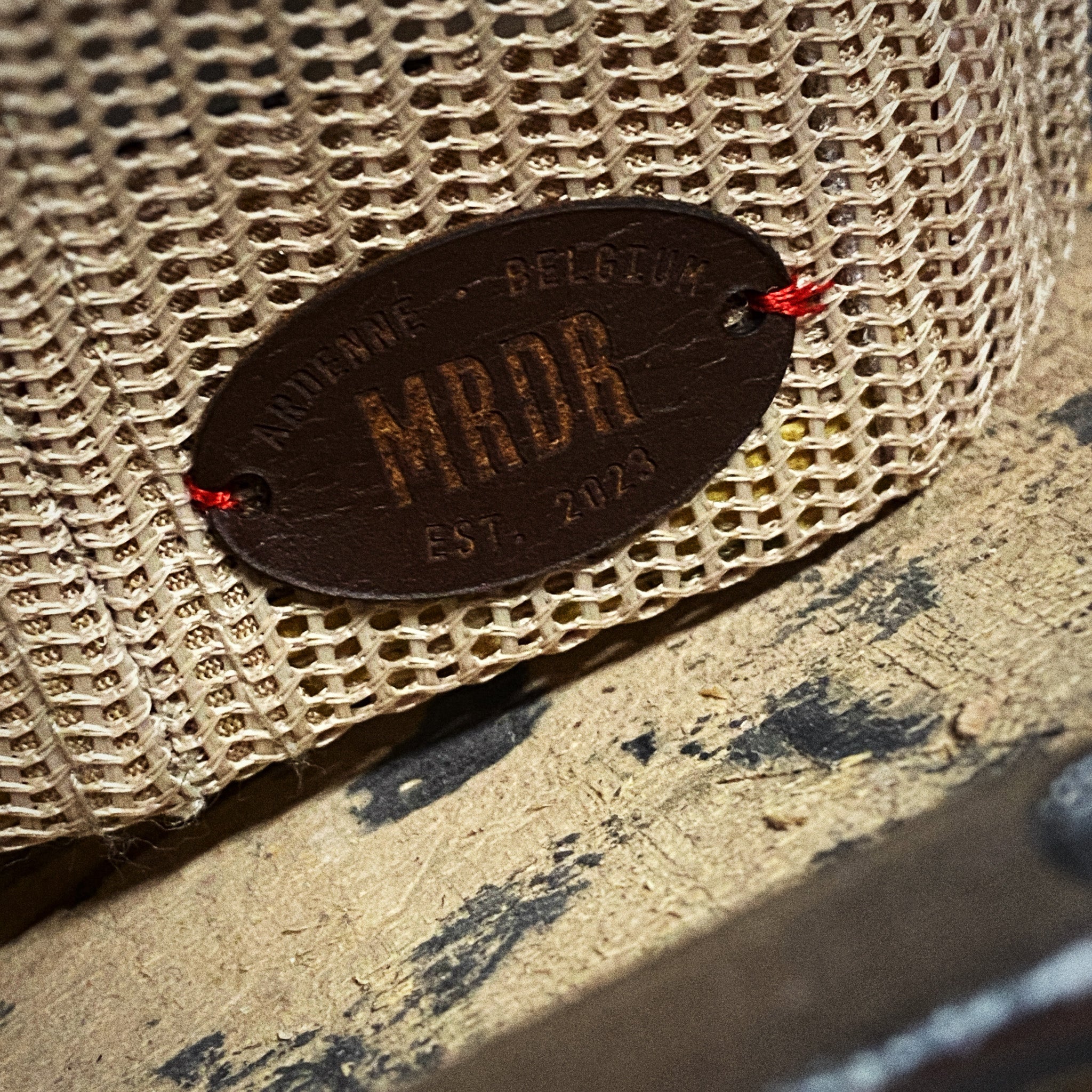 Casquette retro trucker bicolore avec écusson vintage "Fiat"