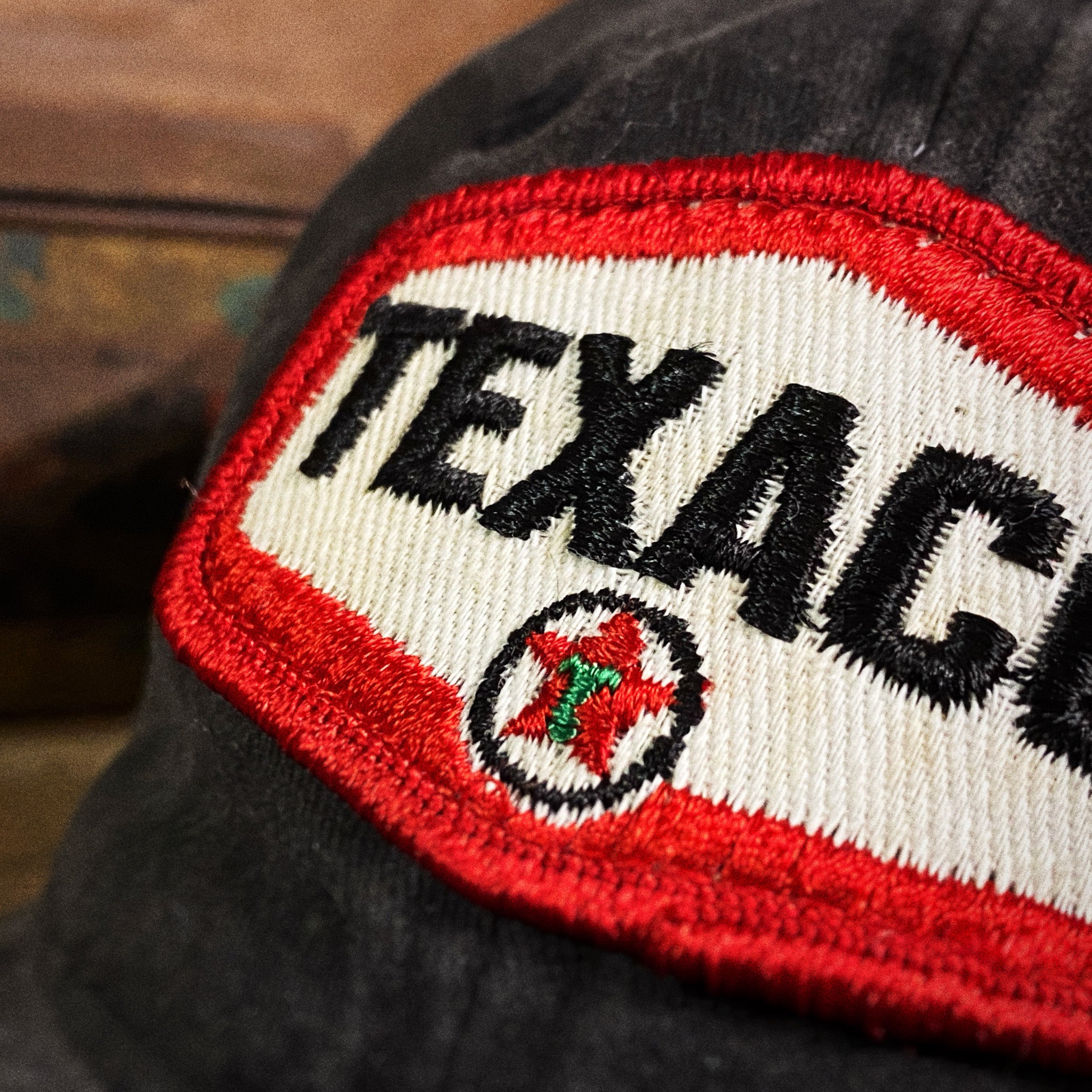 Casquette éco-responsable avec écusson vintage "Texaco"