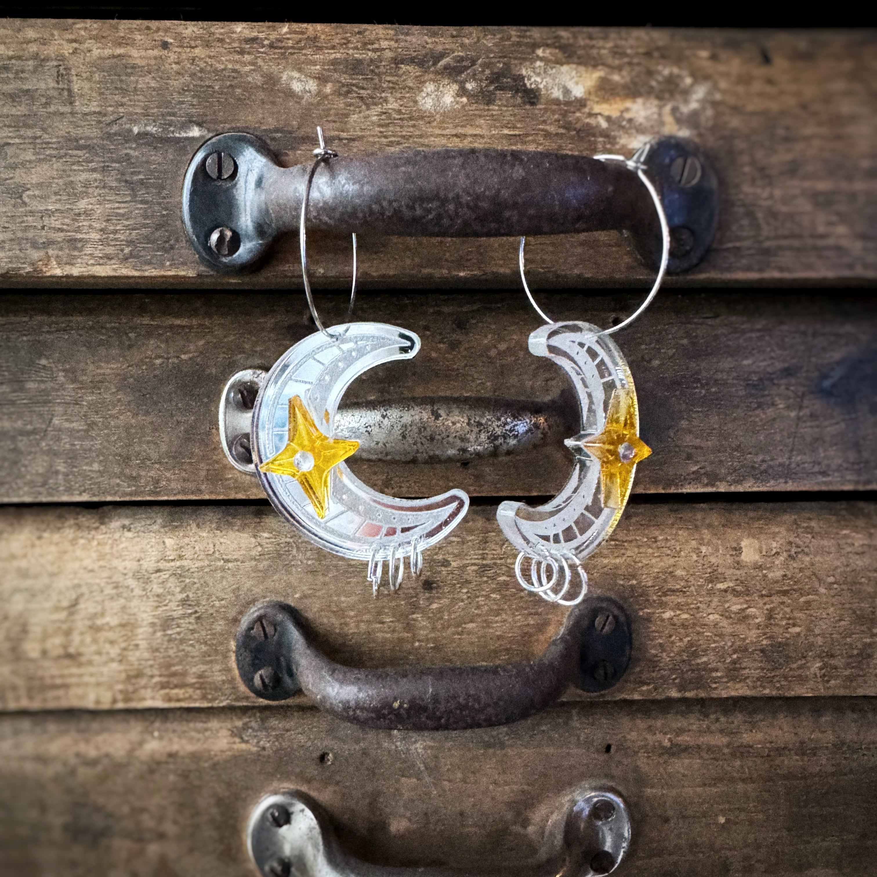 Boucles d'oreilles Lunes