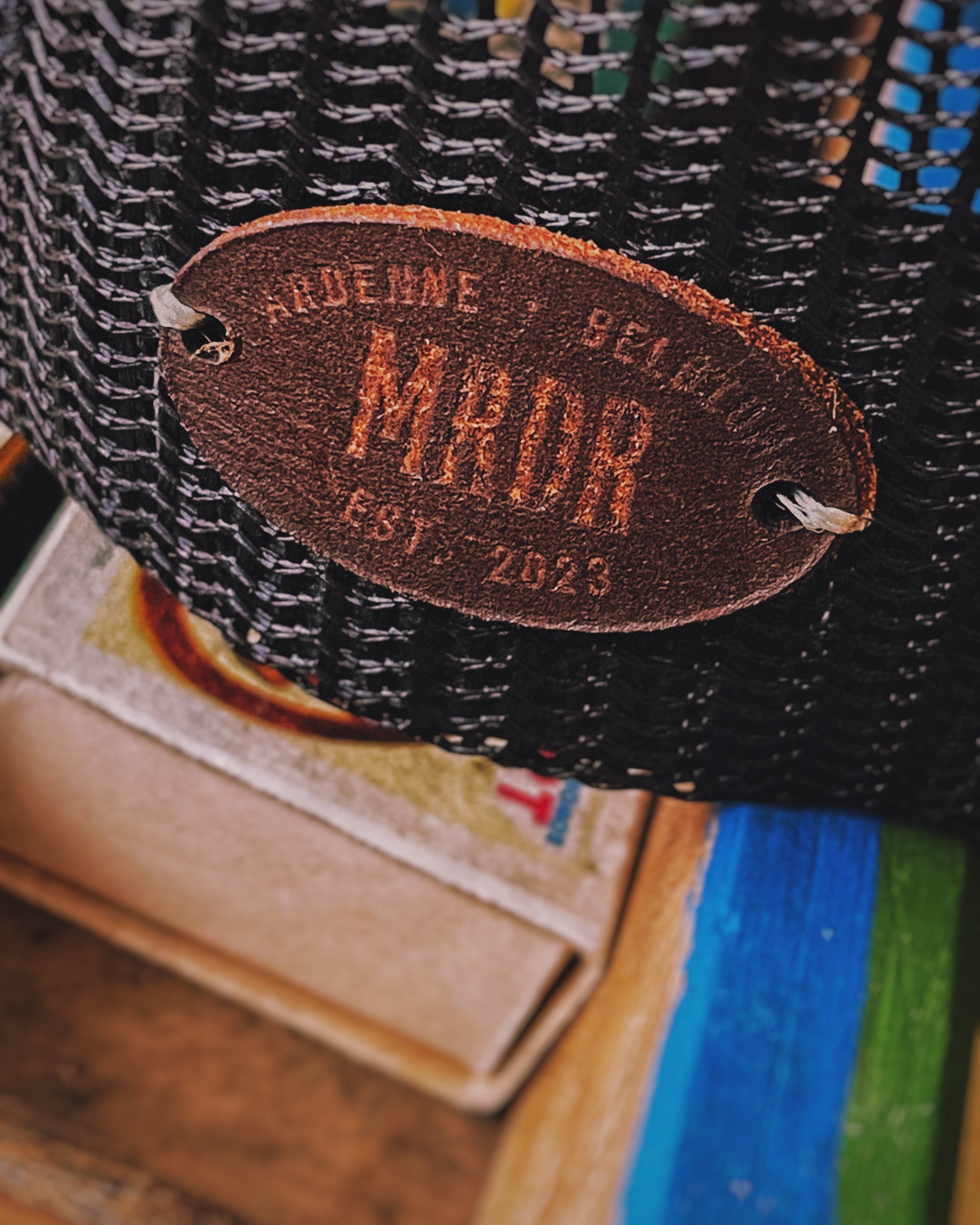 Casquette rétro trucker avec écusson "Panthère" brodé - MIRADOR
