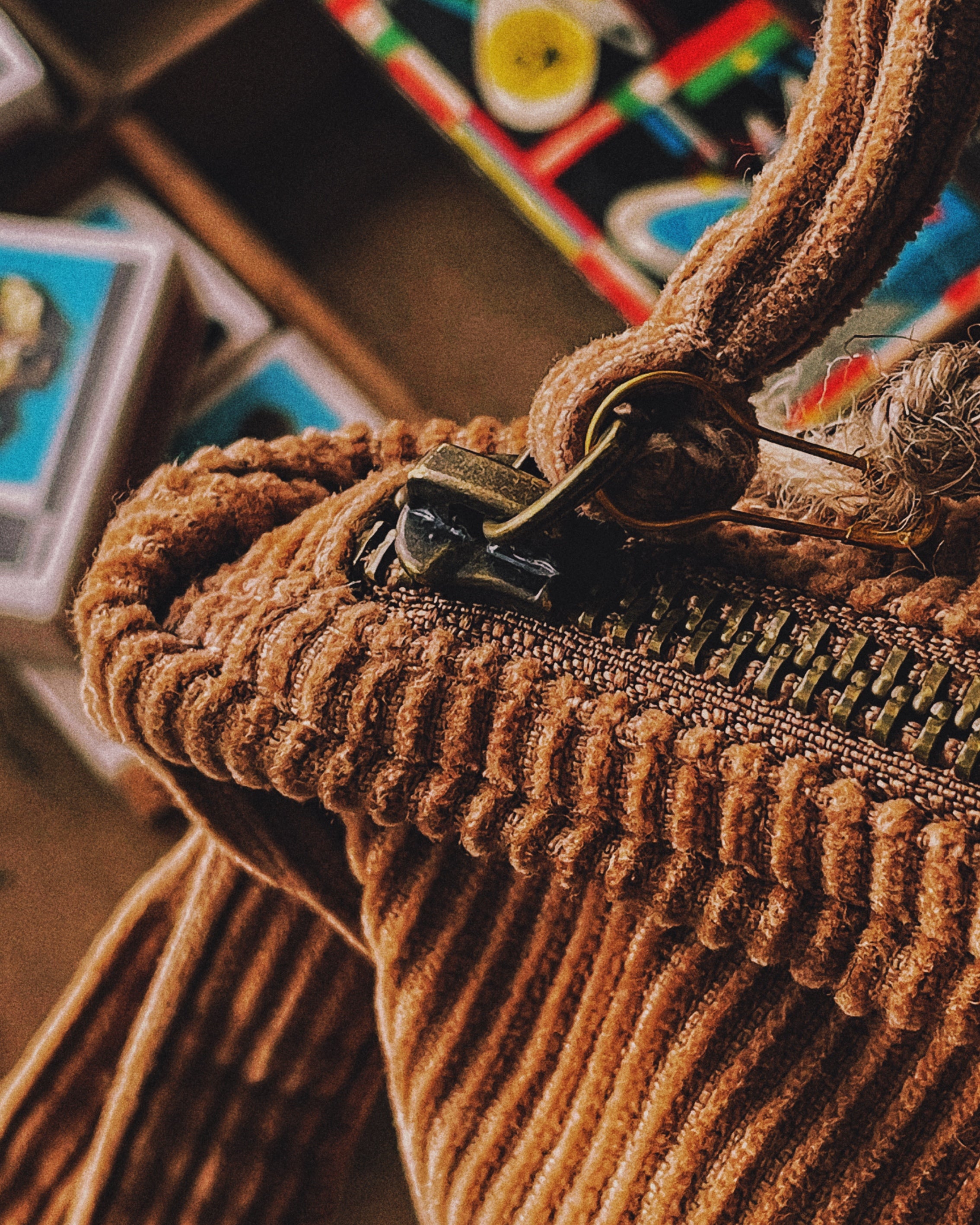 Trousse avec patchs brodés "Mirador Camp"