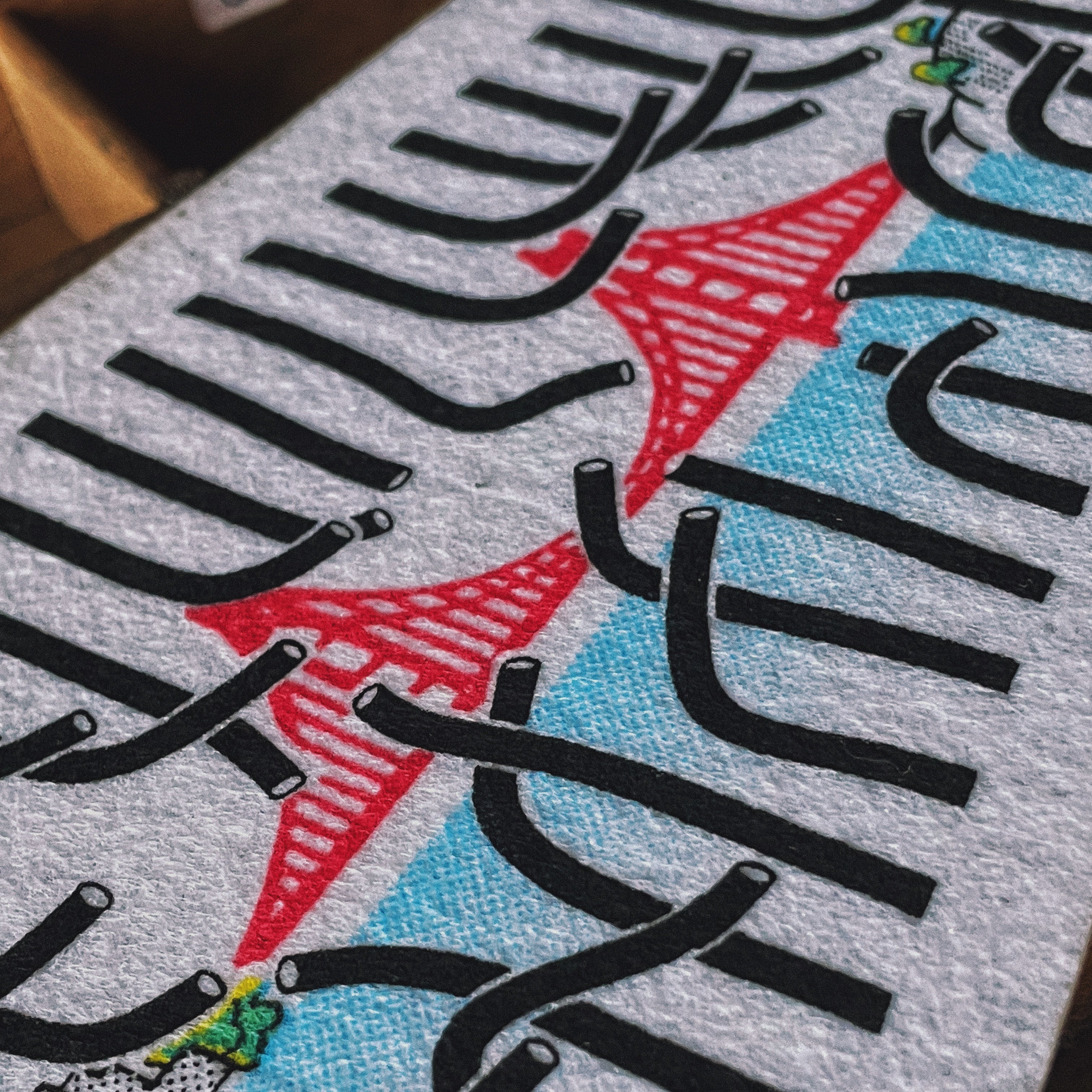 Vintage Alcatraz Pennant — Felt Banner