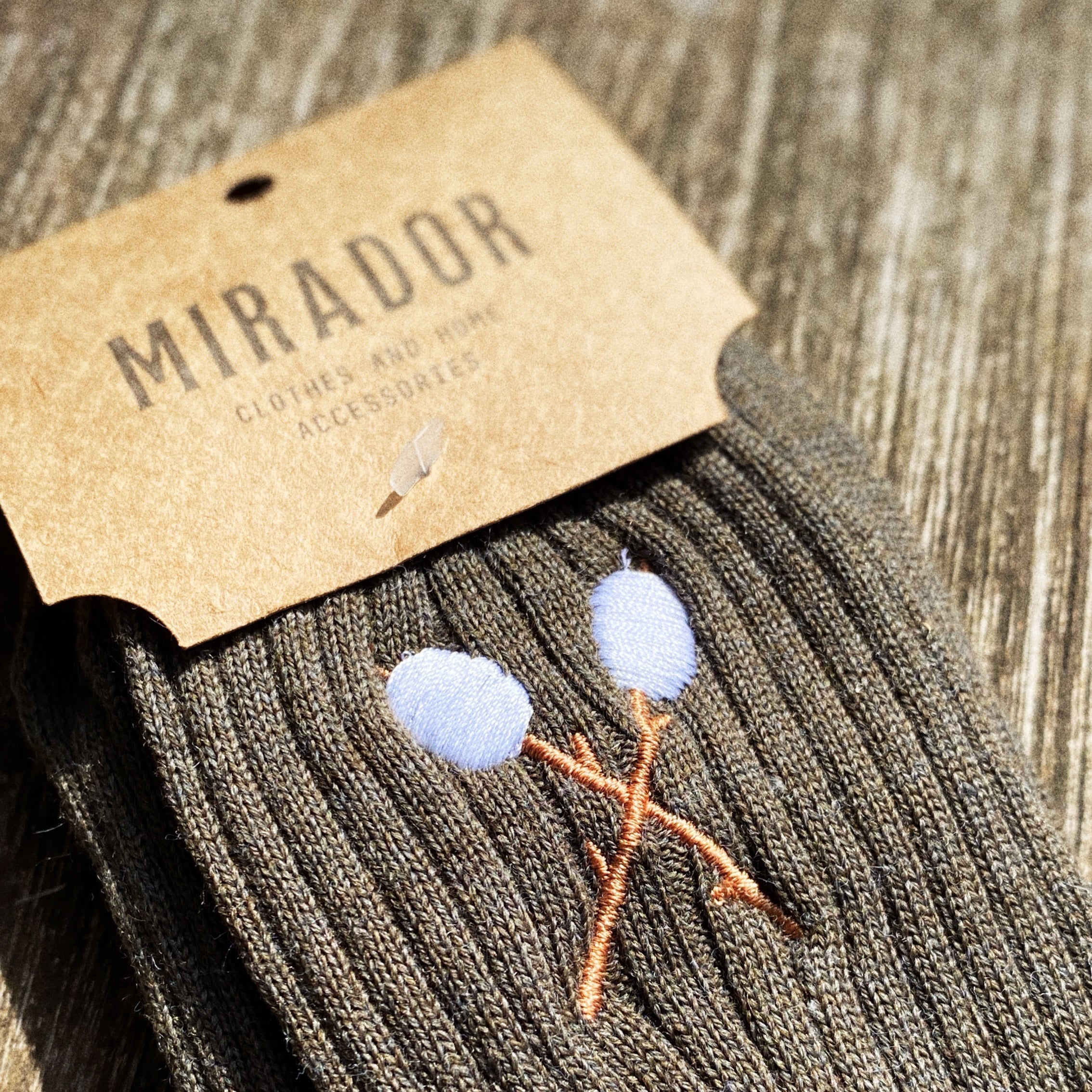 Chaussettes "marshmallows" upcyclées