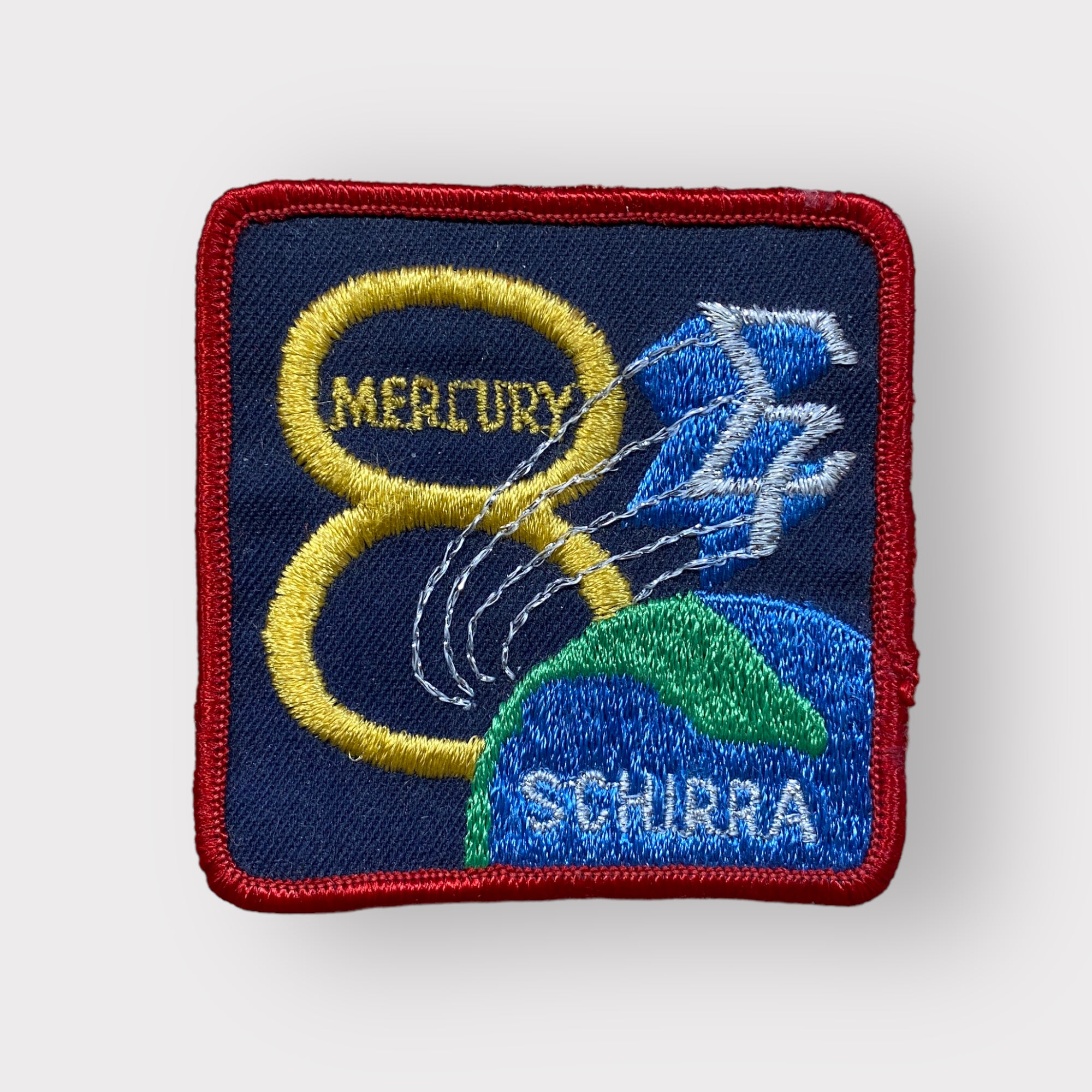 Mercury 8 - Écusson NASA vintage