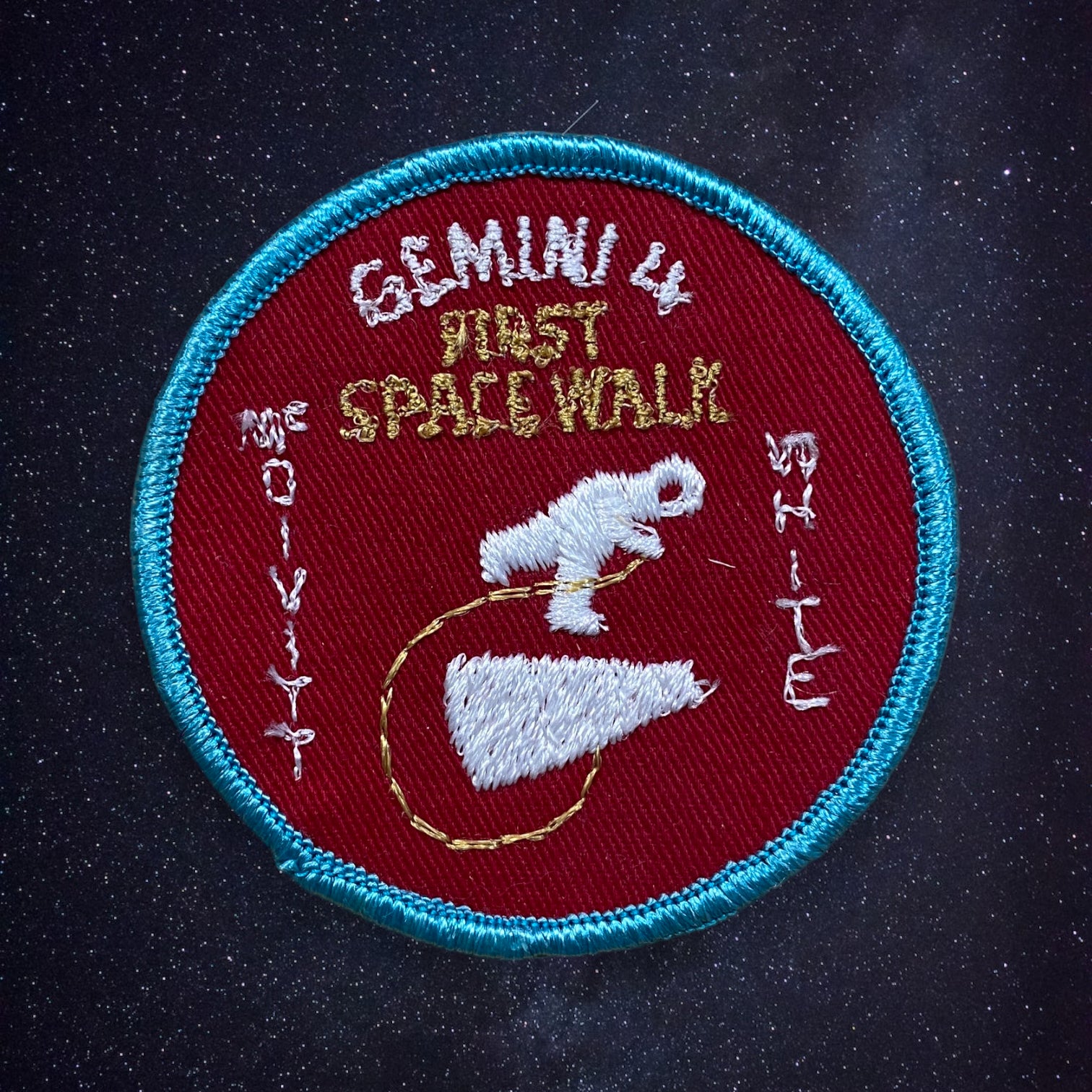 Gemini 4 - Écusson NASA vintage