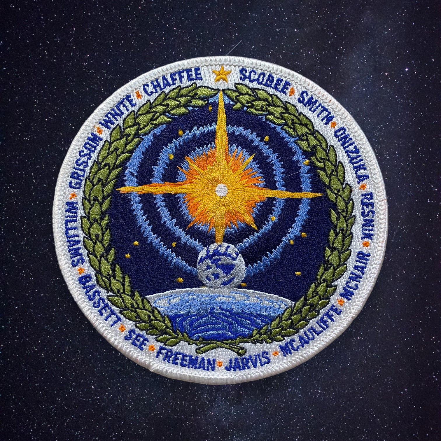 Écusson mémorial - Écusson NASA vintage