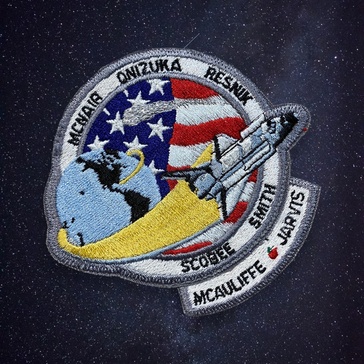 STS-51-L - Écusson NASA vintage